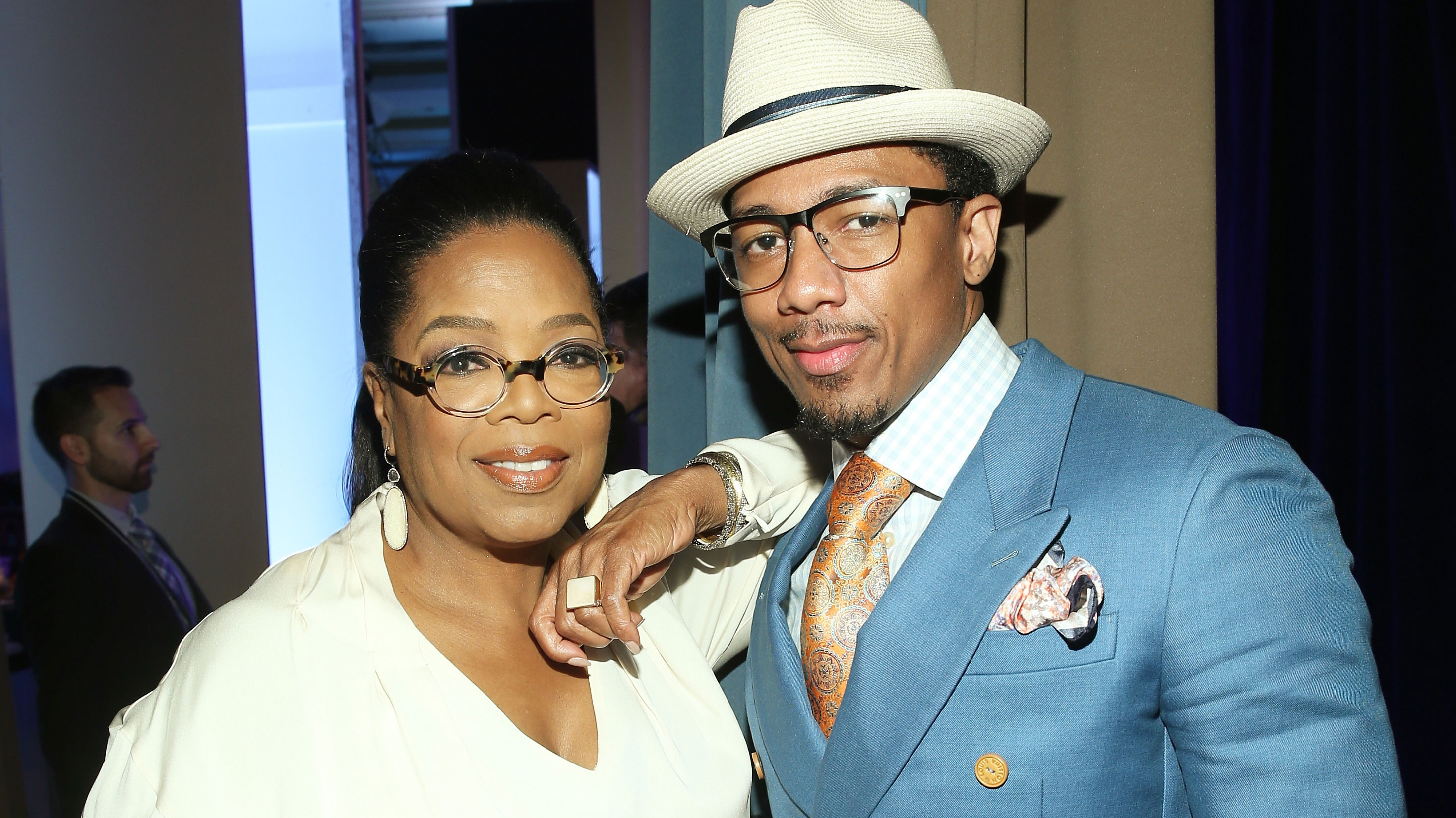 Nick Cannon, Oprah Winfrey, Controversial statement, CNN, 2940x1660 HD Desktop