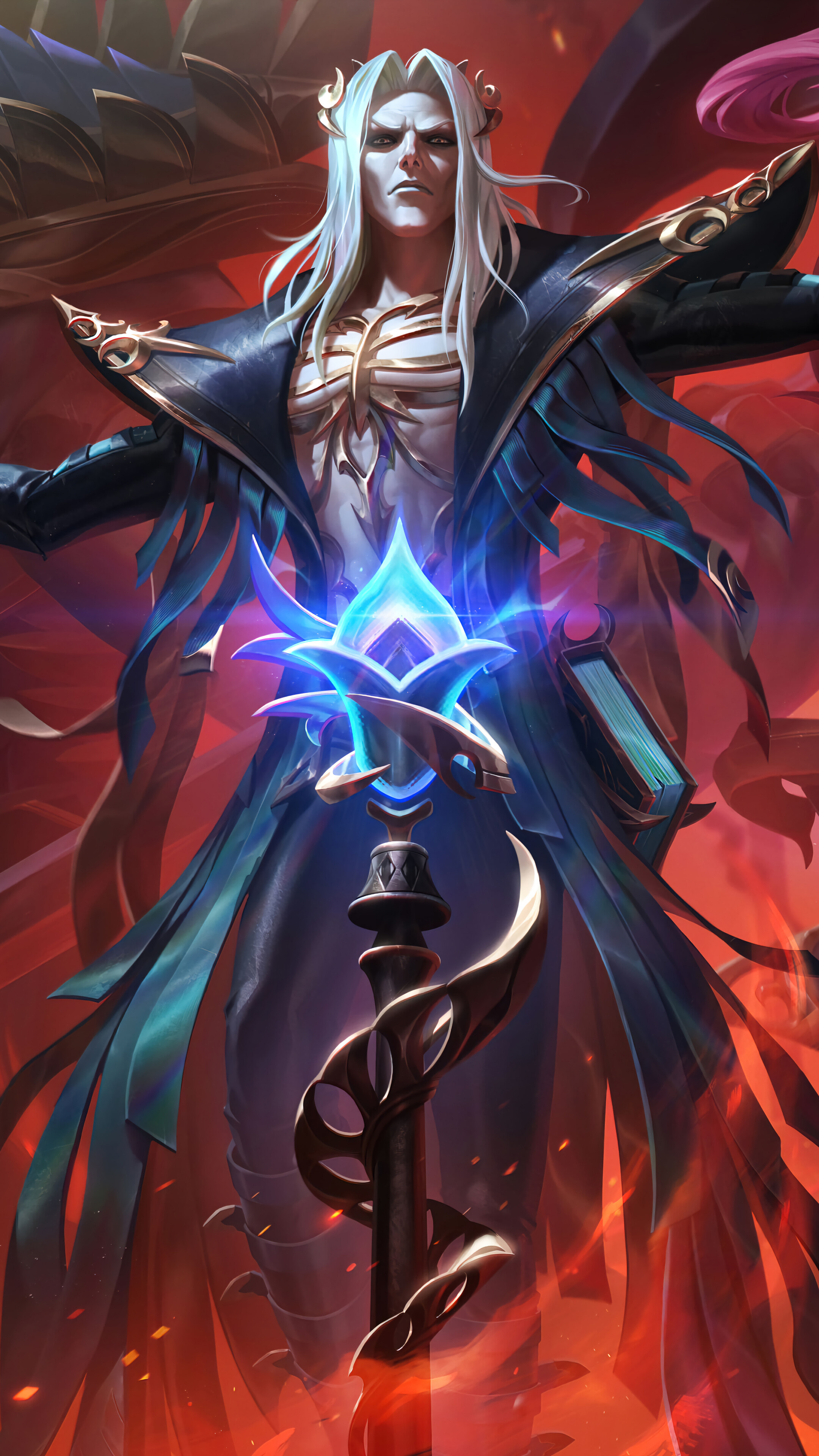 Karthus, League of Legends, Pentakill band, Sona, Mordekaiser, 2160x3840 4K Phone