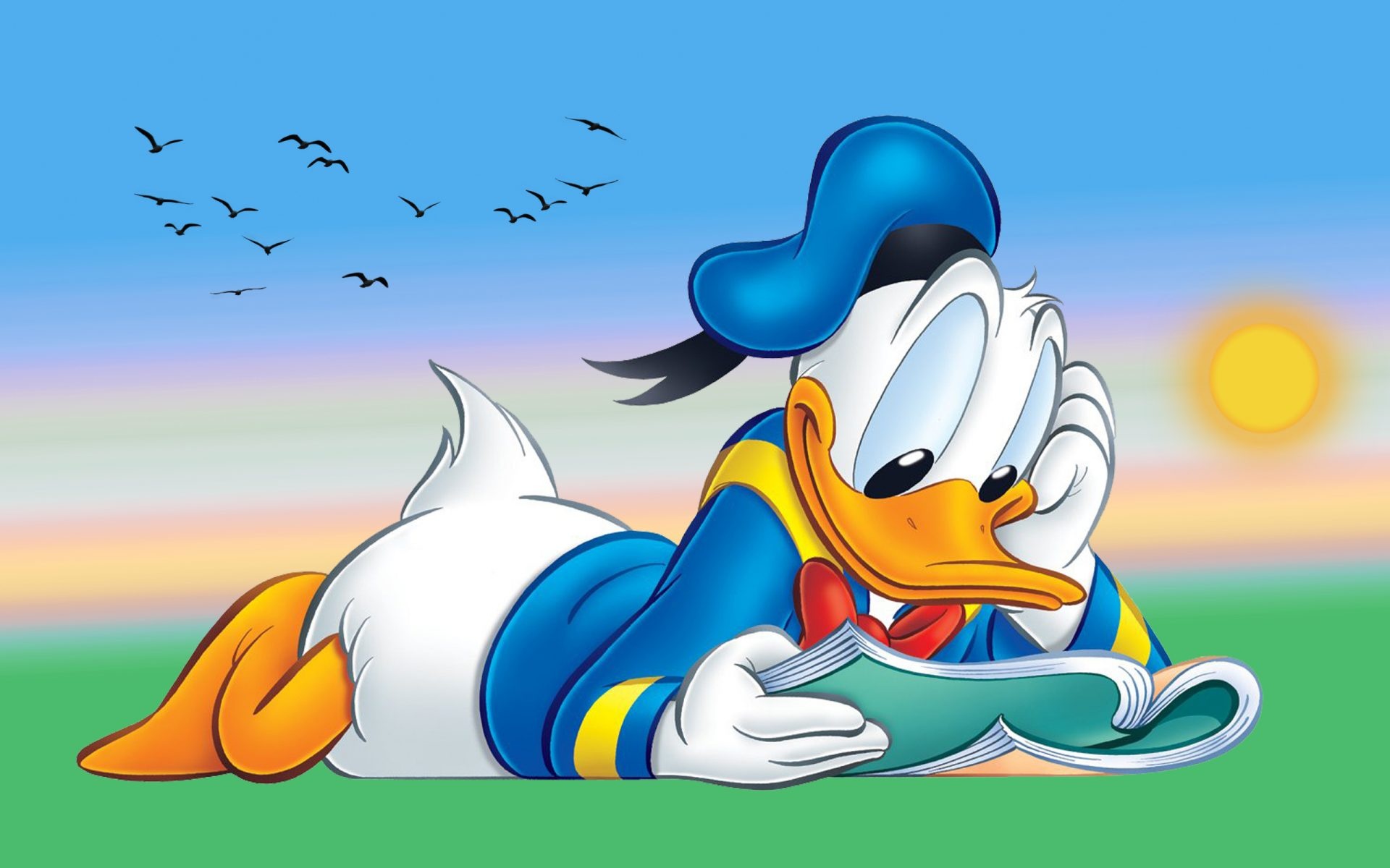 Donald Duck, Cartoon duck, Desktop wallpapers, 1920x1200 HD Desktop