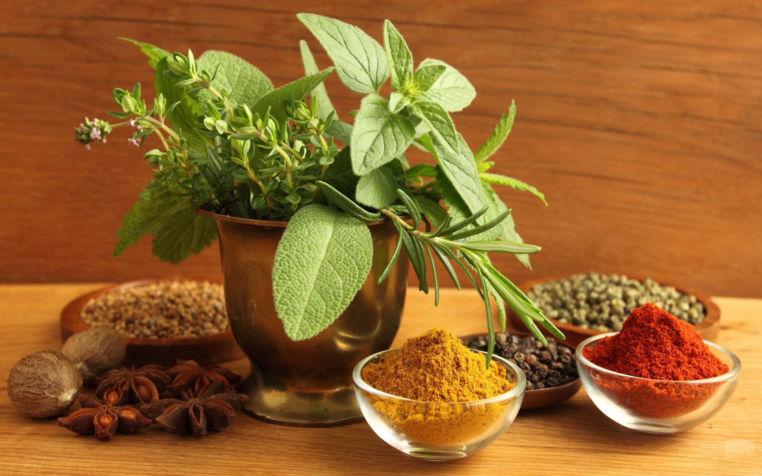 Herbs and spices, Oregano Wallpaper, 2560x1600 HD Desktop