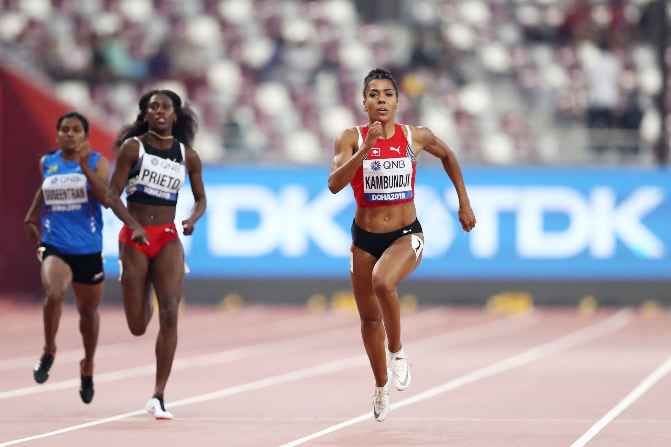 Doha 2019, Mujinga Kambundji Wallpaper, 2200x1470 HD Desktop