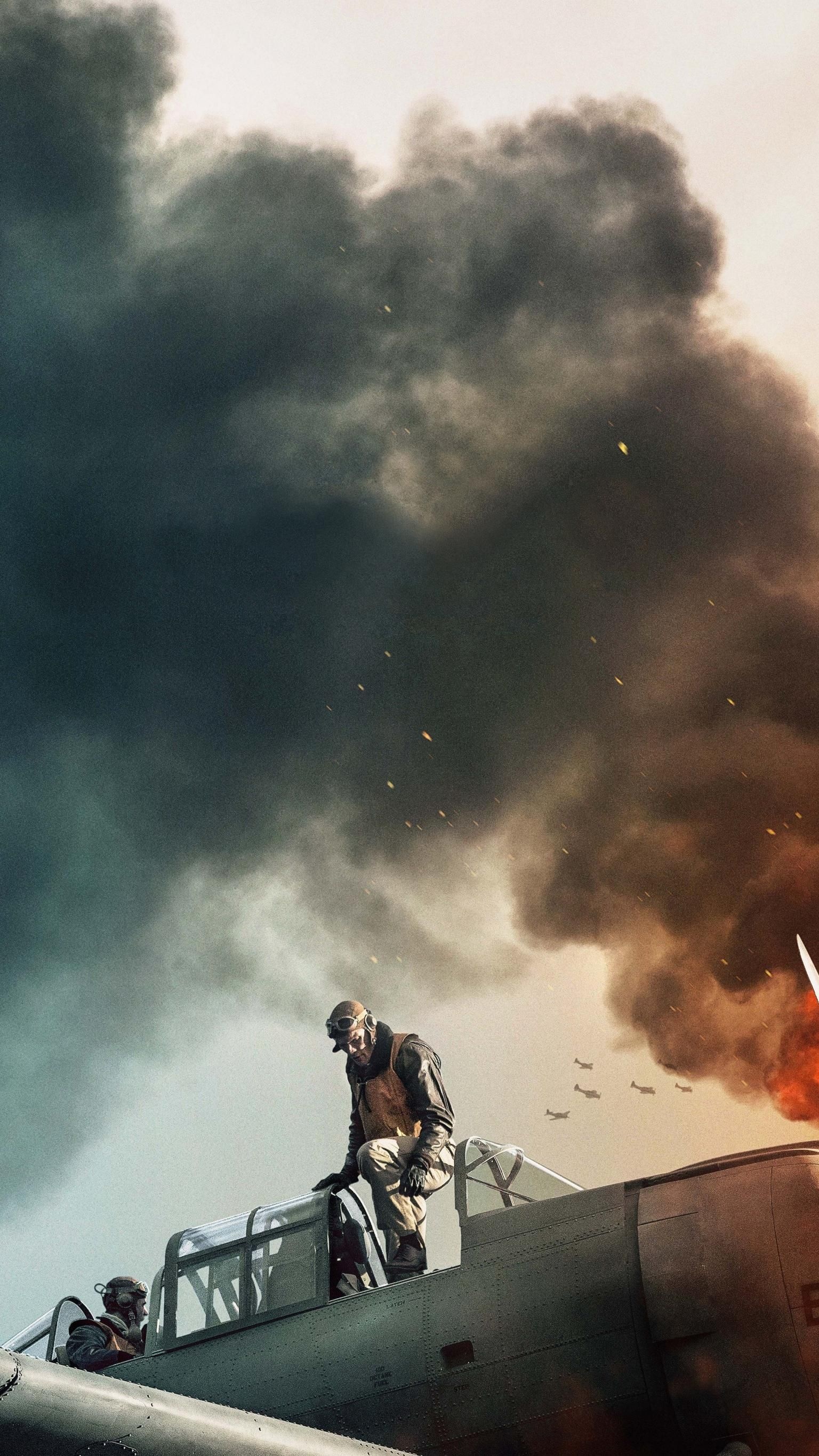 Midway, Epic war drama, Historical battle, Heroic sacrifices, 1540x2740 HD Phone