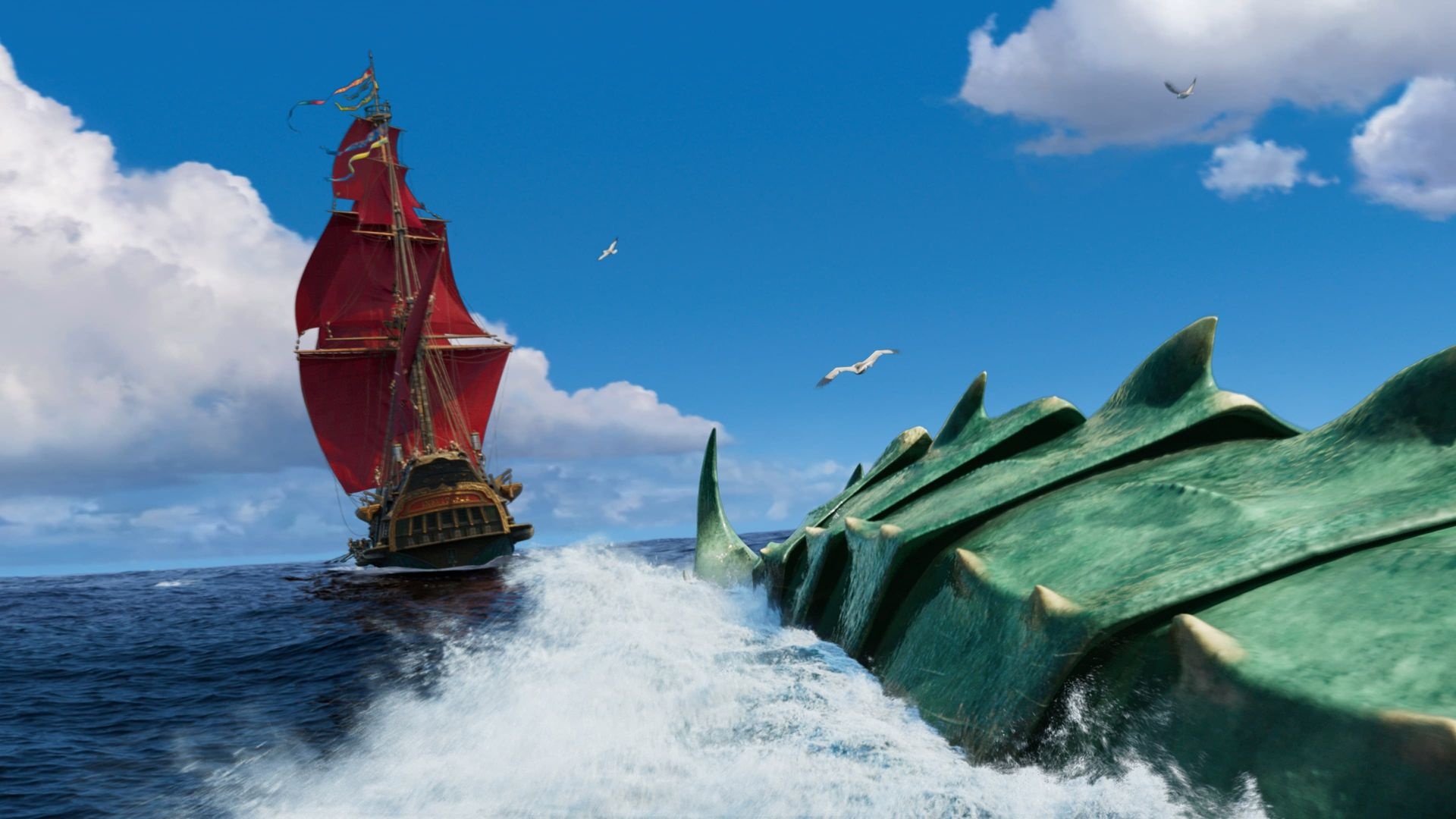 The Sea Beast 2022, Where to watch, Streaming online, 1920x1080 Full HD Desktop