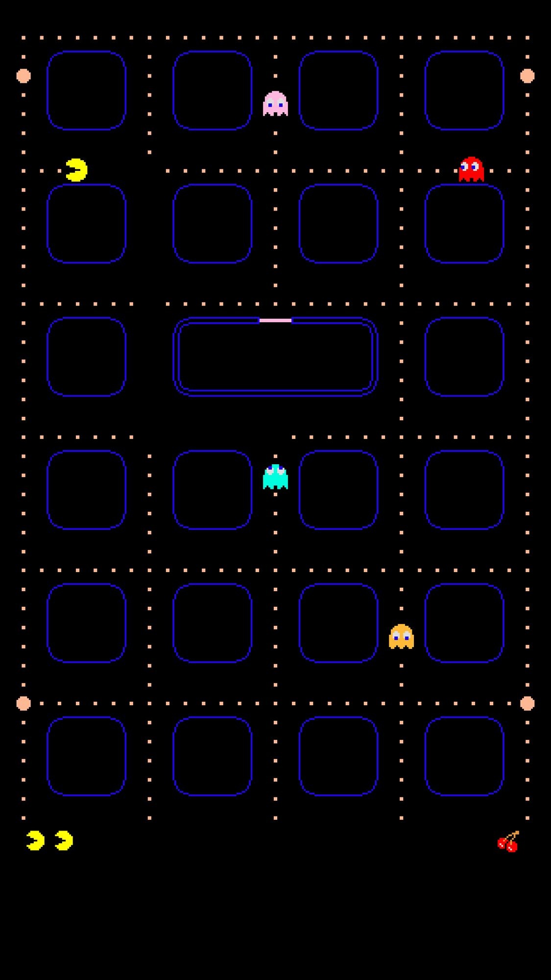 Retro gaming, Classic arcade vibes, Iconic yellow character, Gaming nostalgia, 1130x2010 HD Phone