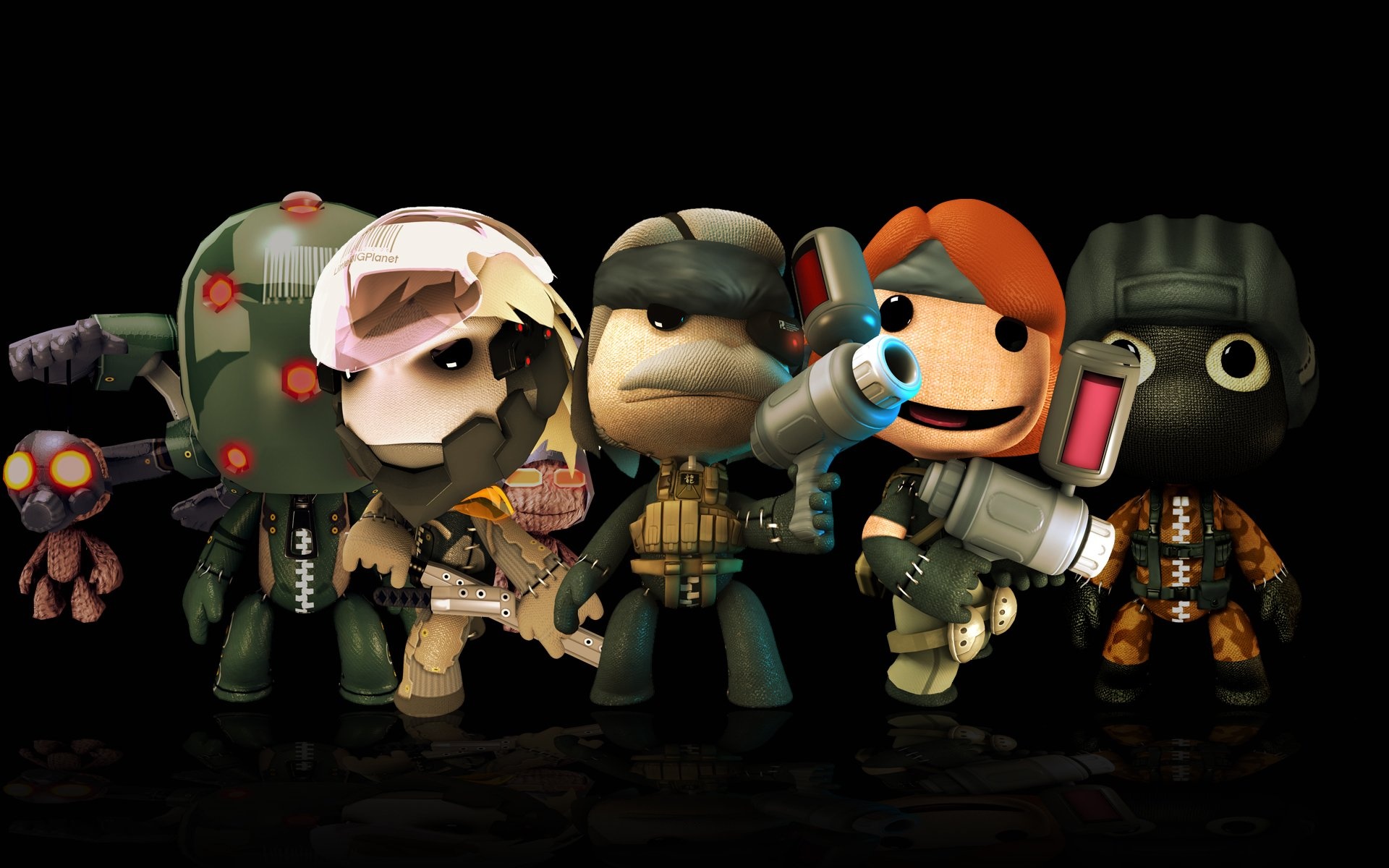 LBP Game, Metal Gear Solid crossover, LittleBigPlanet 3, 1920x1200 HD Desktop