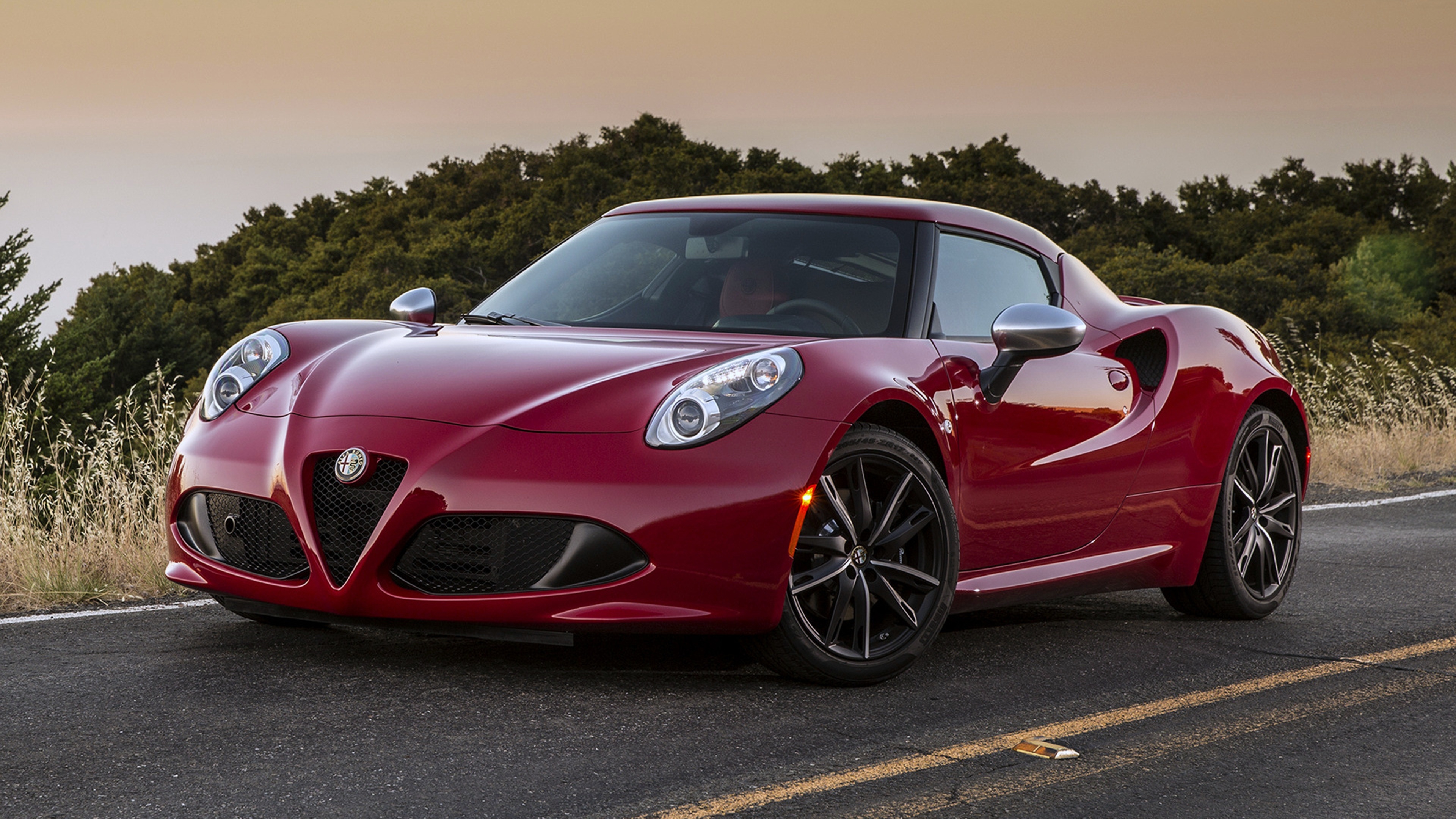 4C Coupe, Alfa Romeo Wallpaper, 3840x2160 4K Desktop