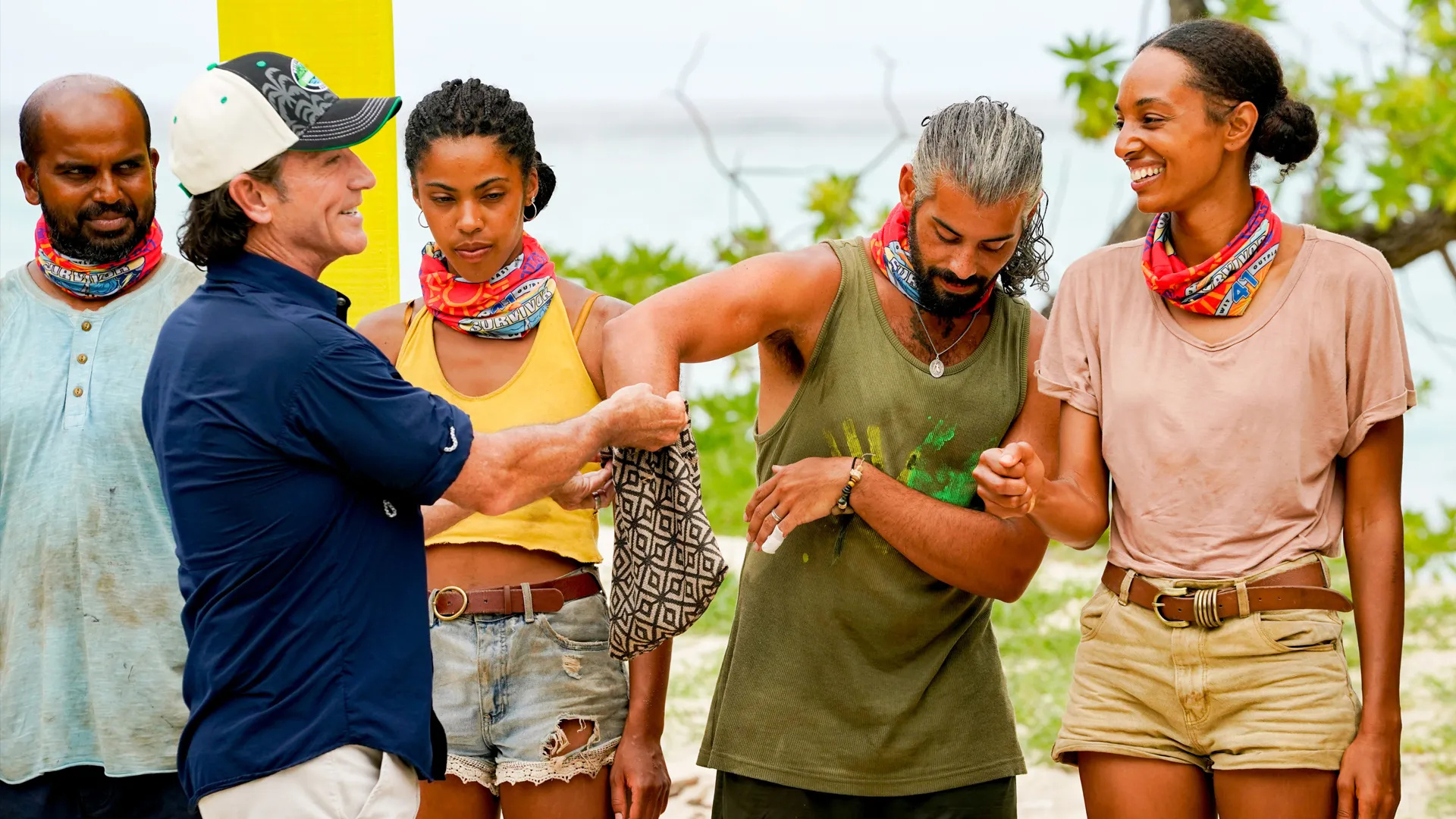 Last night on Survivor, Season 41 eliminations, Who went home, 1920x1080 Full HD Desktop