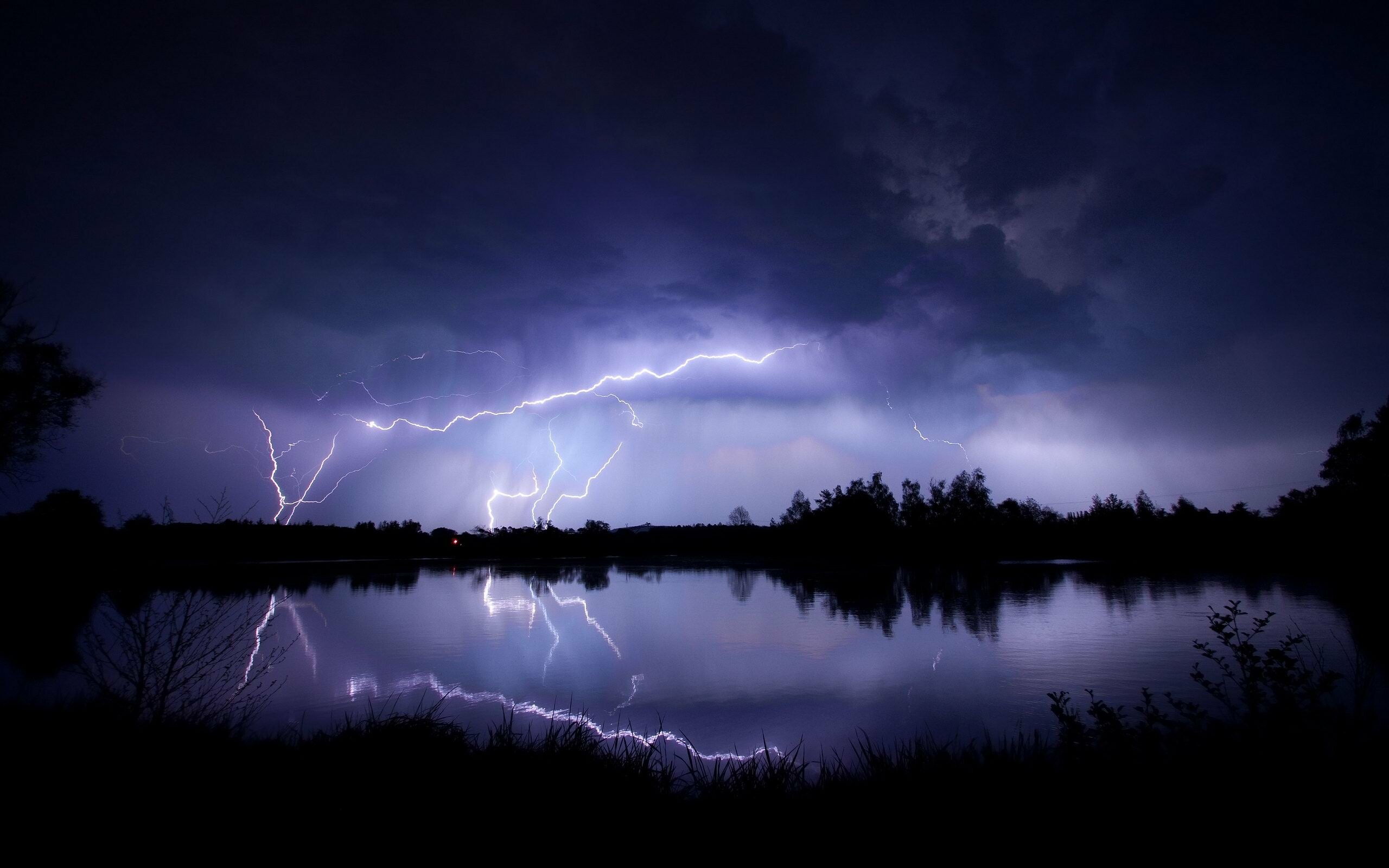 Lightning thunder wallpapers, HD desktop, Mobile backgrounds, Thunder, 2560x1600 HD Desktop