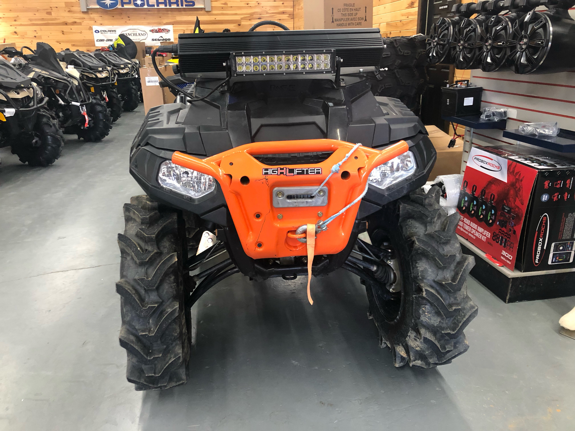 Polaris Sportsman XP 1000 High Lifter, Used ATV for sale, Stealth black, Saucier MS, 1920x1440 HD Desktop