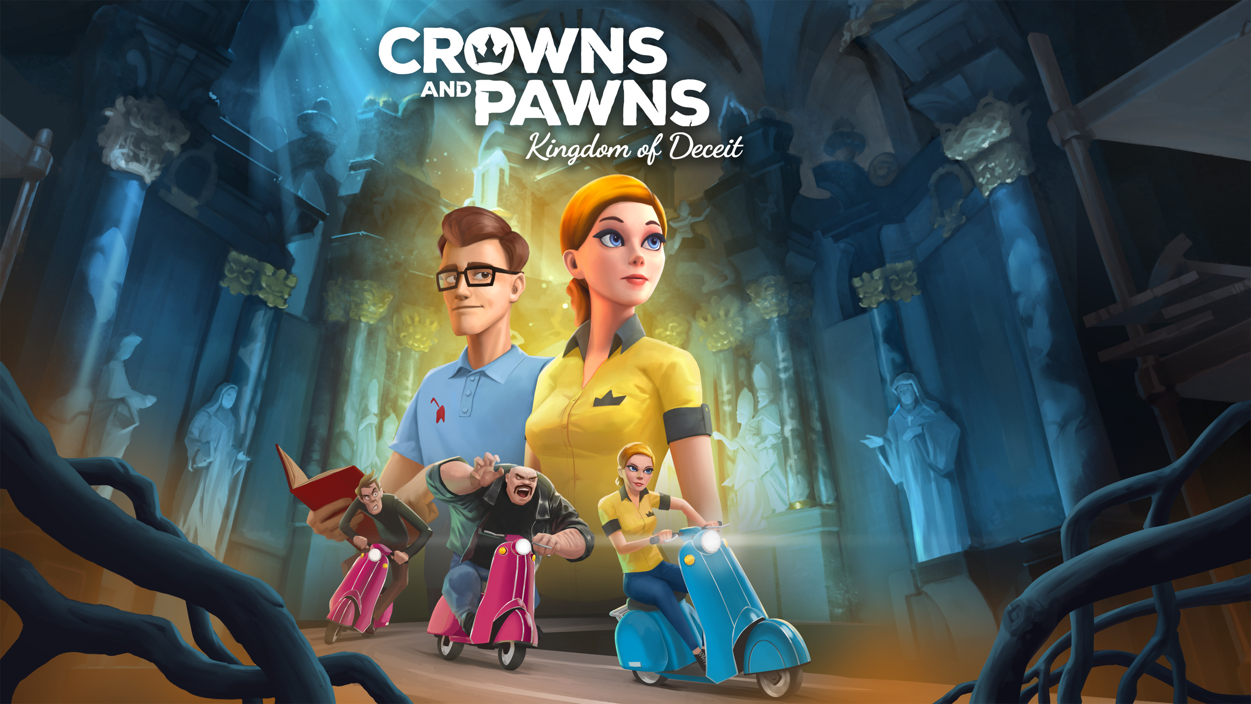 Crowns and Pawns: Kingdom of Deceit, Herunterladen und kaufen, Epic Games Store, Neue Abenteuer erleben, 2560x1440 HD Desktop