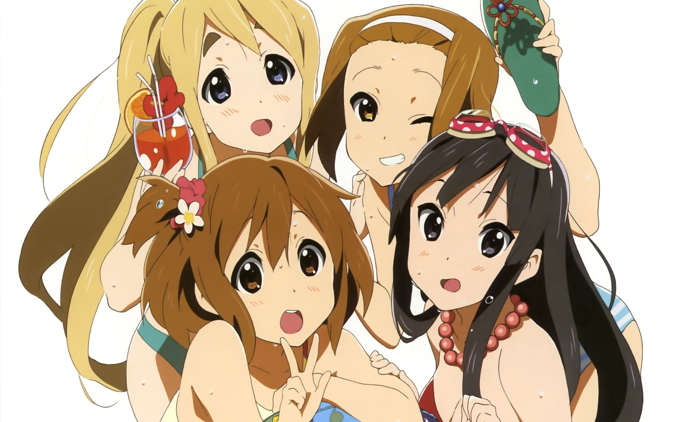 K-On!, Kawaii anime, Fanpop, Cute characters, 2560x1600 HD Desktop