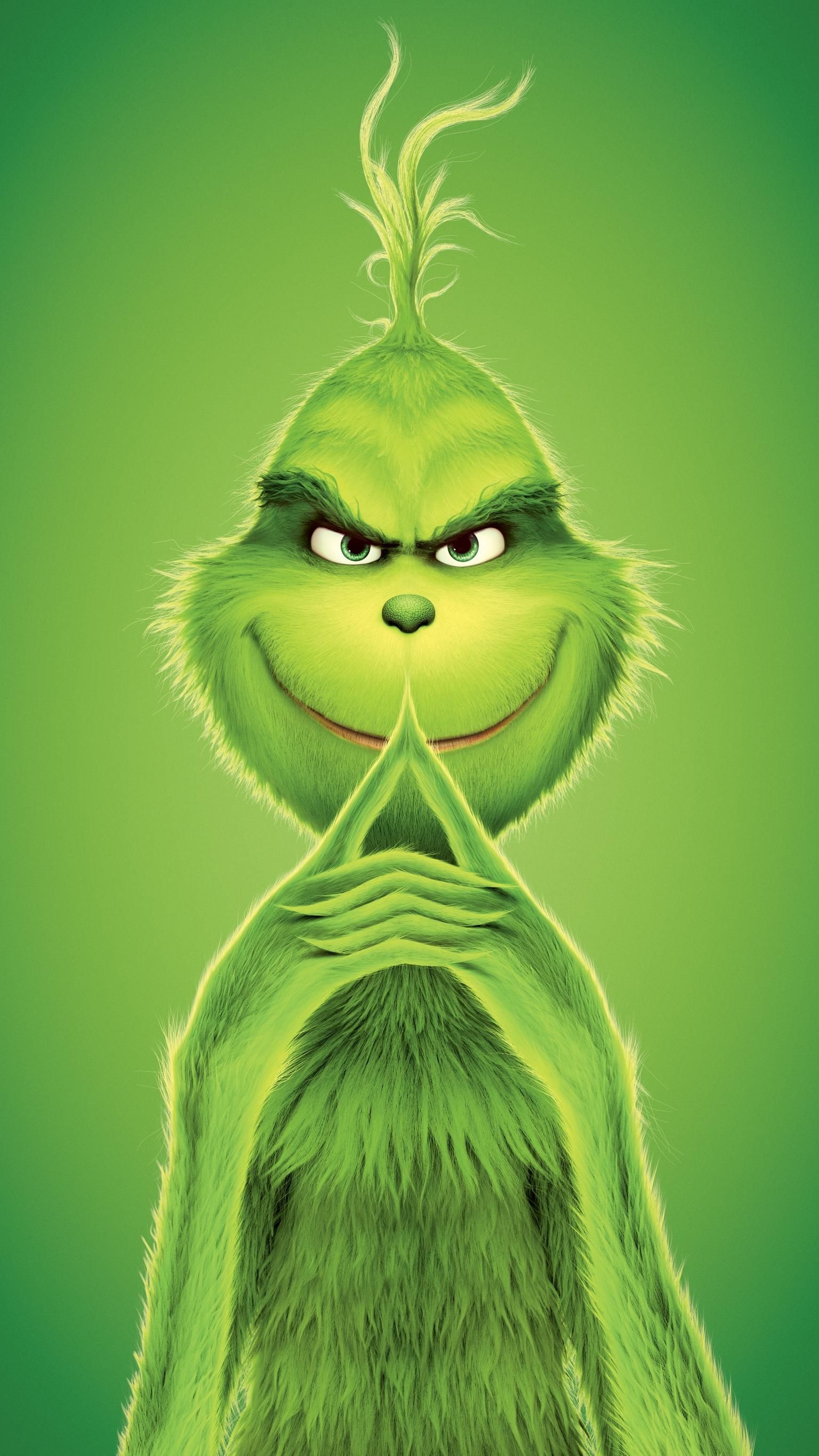 2018 Grinch, Adorable phone wallpaper, Christmas mischief, Festive charm, 1540x2740 HD Phone