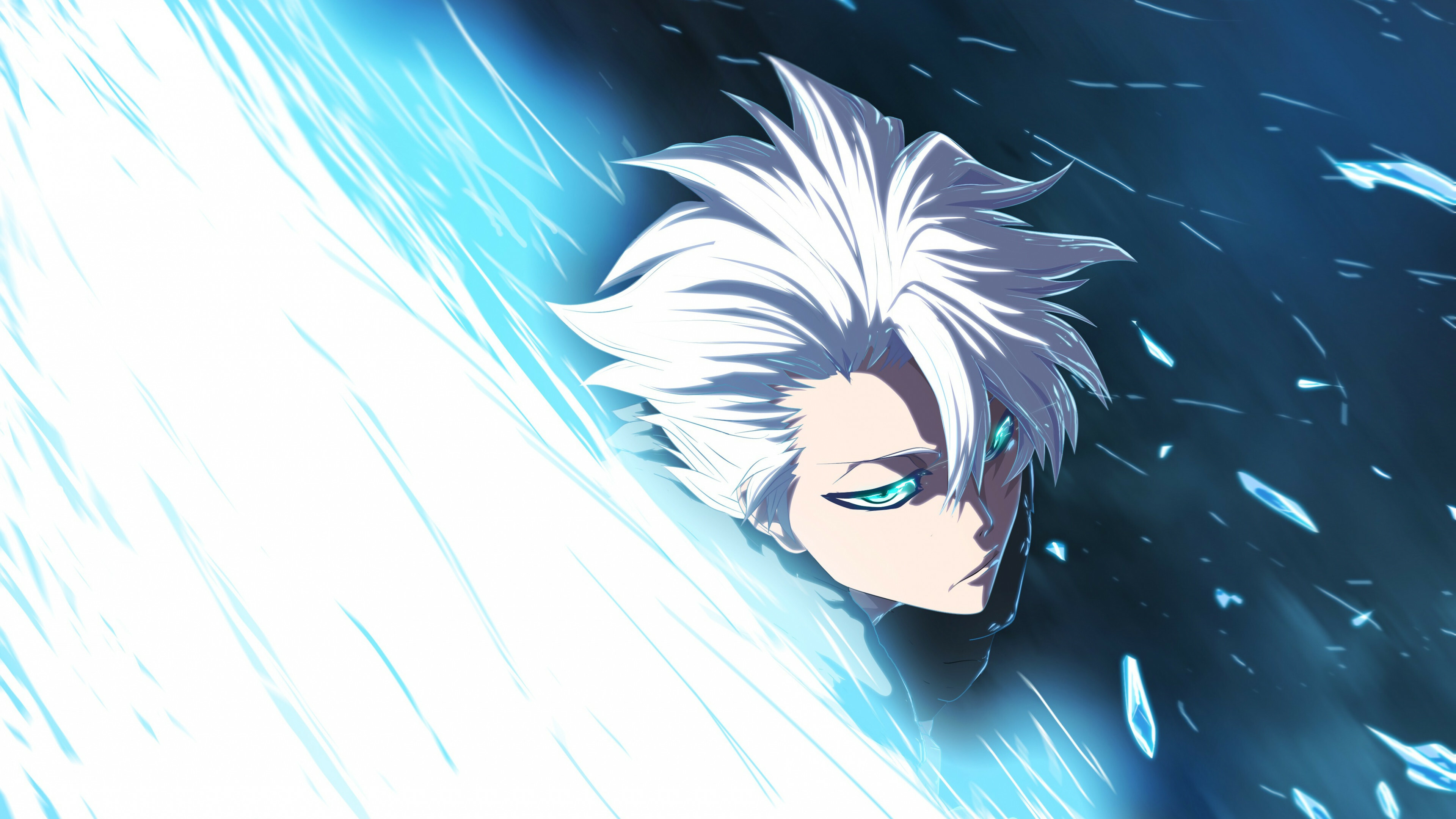 Bleach Hitsugaya, Best wallpaper, Captivating design, Striking visuals, 3840x2160 4K Desktop