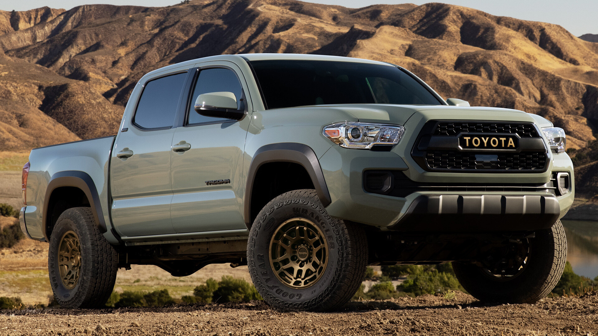 Toyota Tacoma, Trail-ready double cab, Scenic landscapes, HD image, 1920x1080 Full HD Desktop