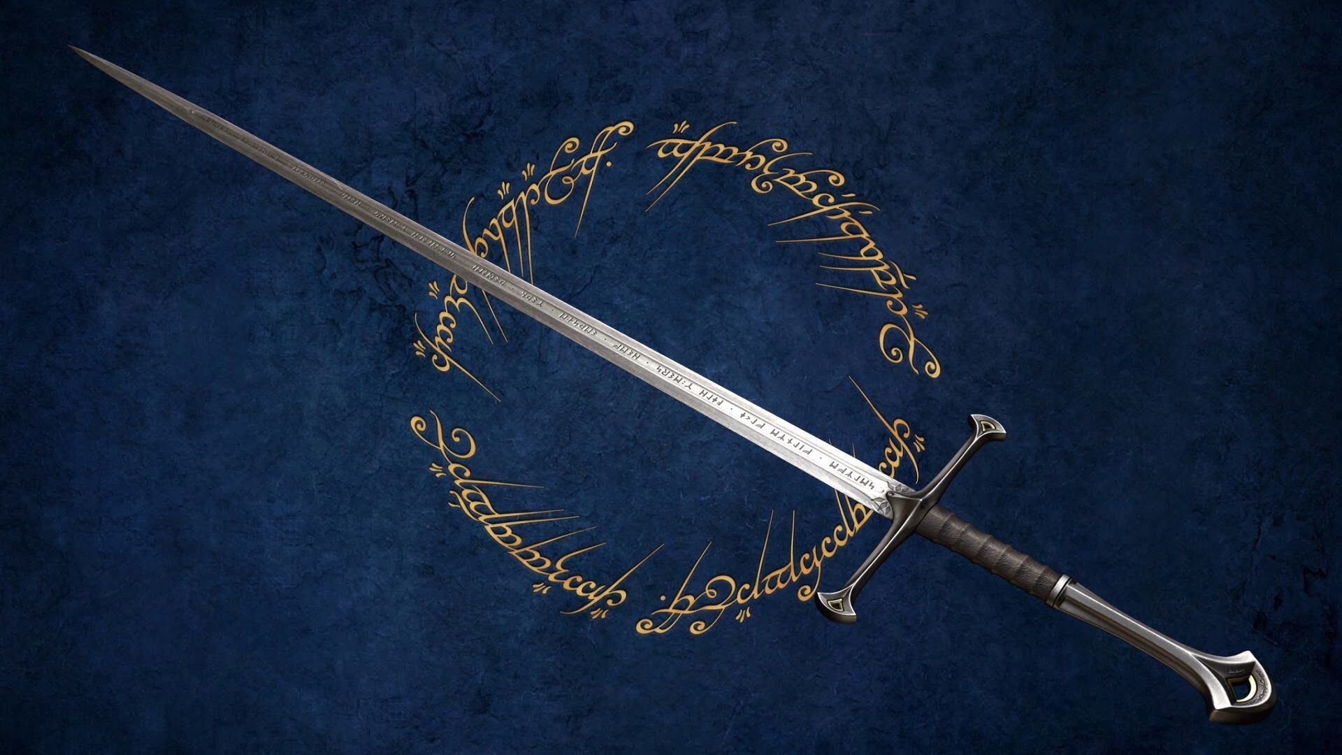 Anduril Sword, Glamdring Wallpaper, LOTR artifact, Sword inspiration, 1920x1080 Full HD Desktop