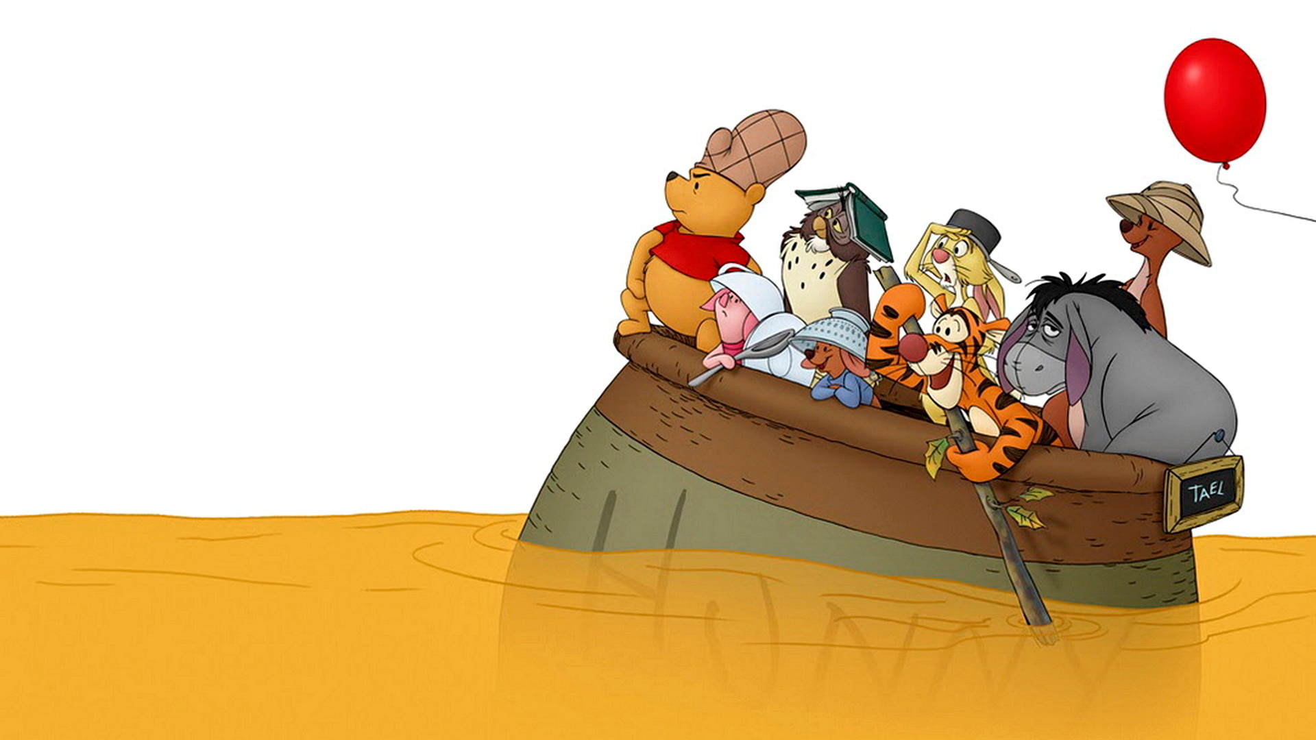 Winnie the Pooh wallpaper, High-resolution image, 1920x1080 Full HD Desktop