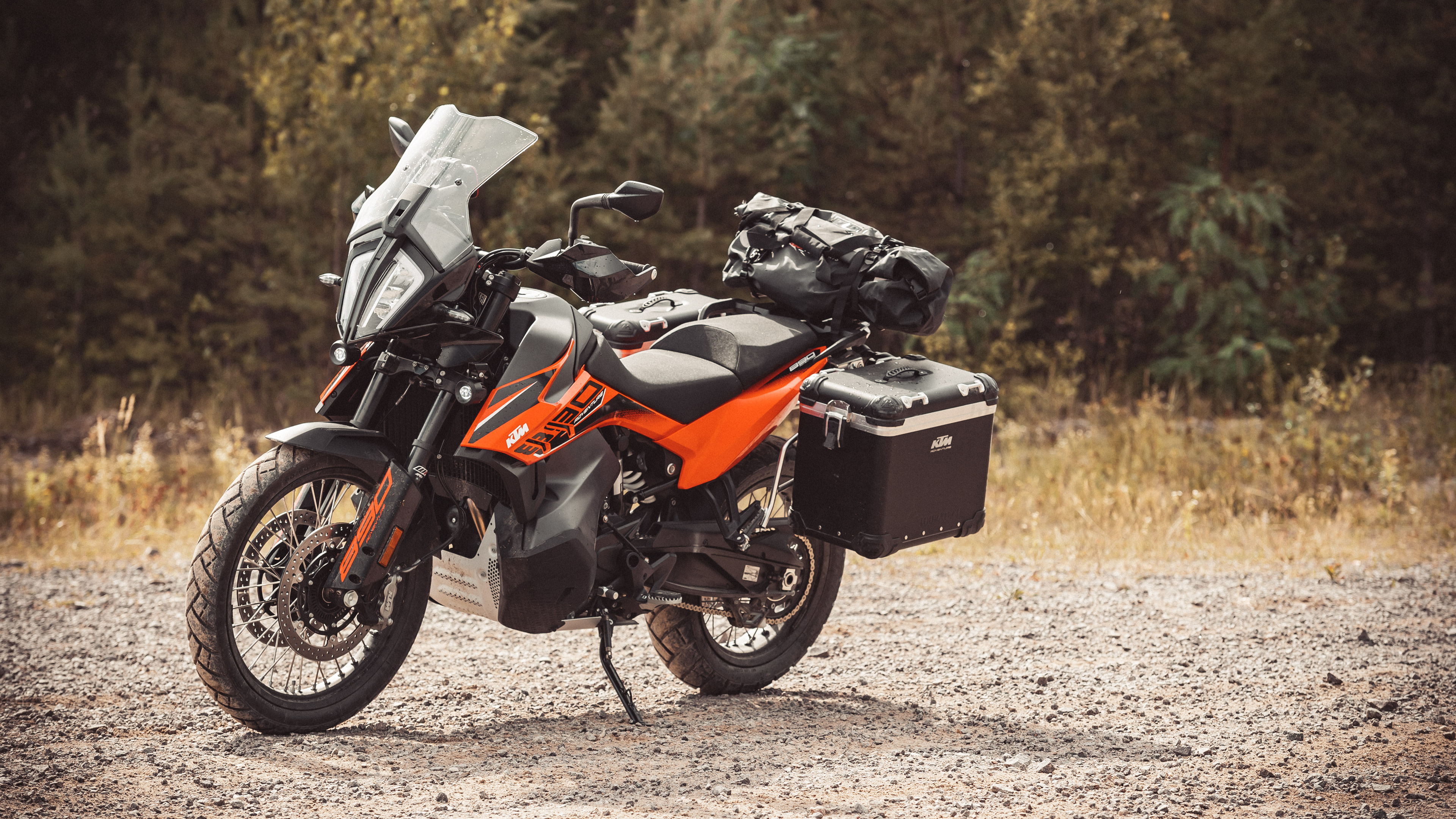 KTM 890 Adventure, Powerful off-road performer, Latest 2021 model, Ethusiast favorite, 3840x2160 4K Desktop