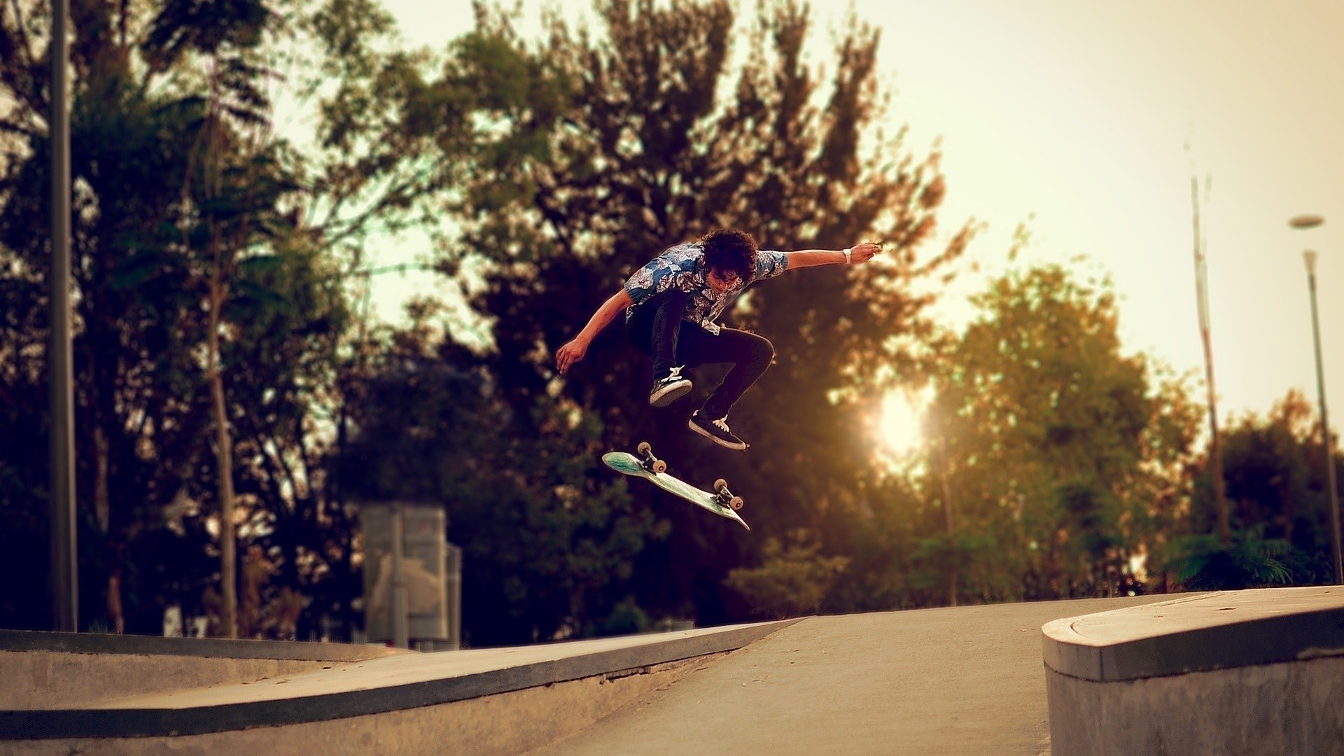 Skateboarder, Longboard Wallpaper, 1920x1080 Full HD Desktop