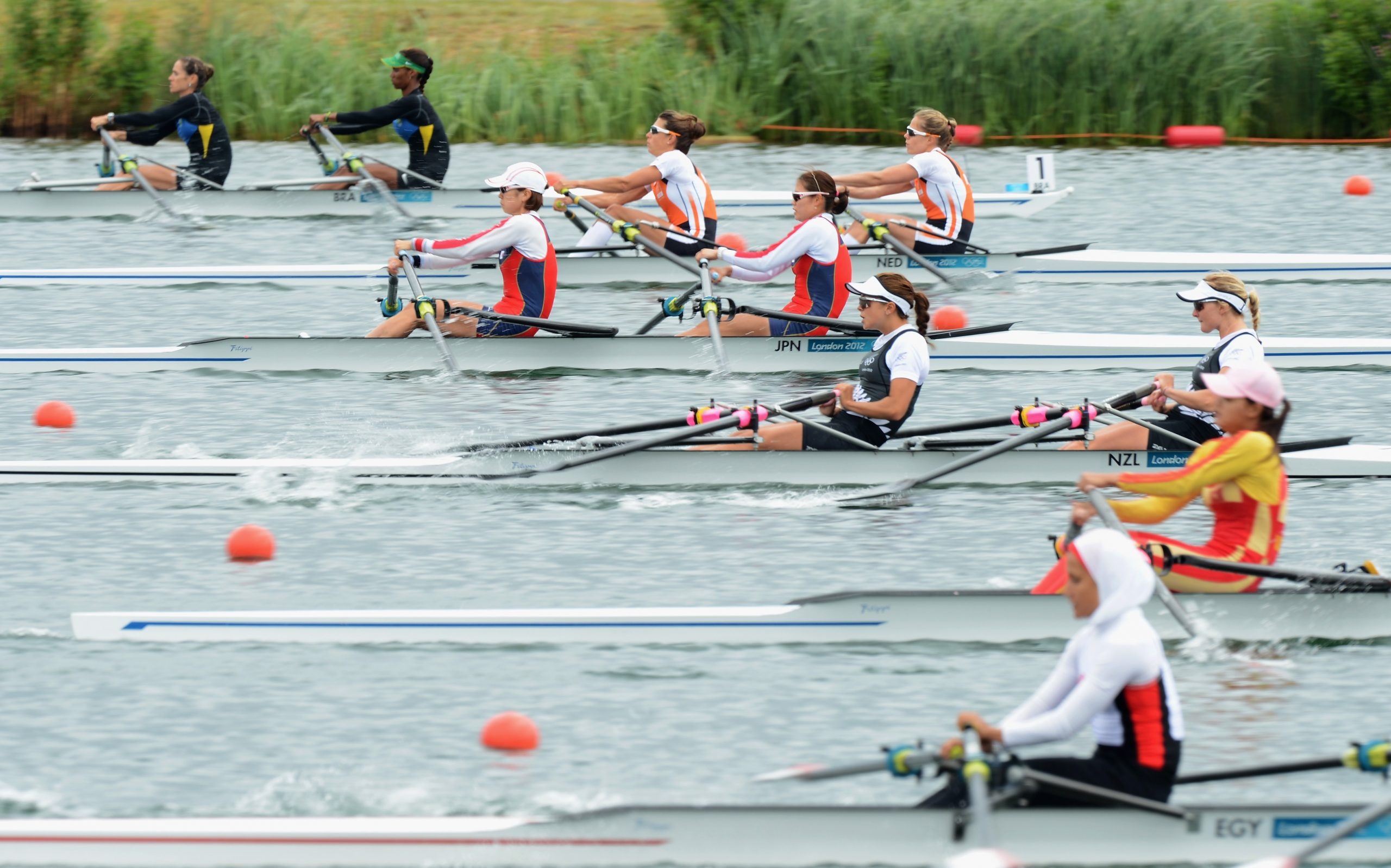 Rowing Paris 2024, Olympic rowing in Paris, Rowing in the 2024 Olympics, Paris Olympics, 2560x1600 HD Desktop