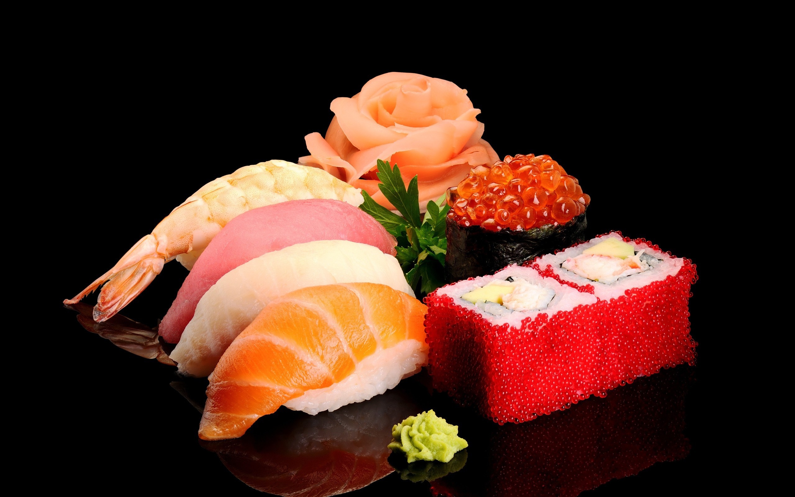 Sushi wallpaper, HD desktop background, Visual treat, Japanese cuisine, 2560x1600 HD Desktop