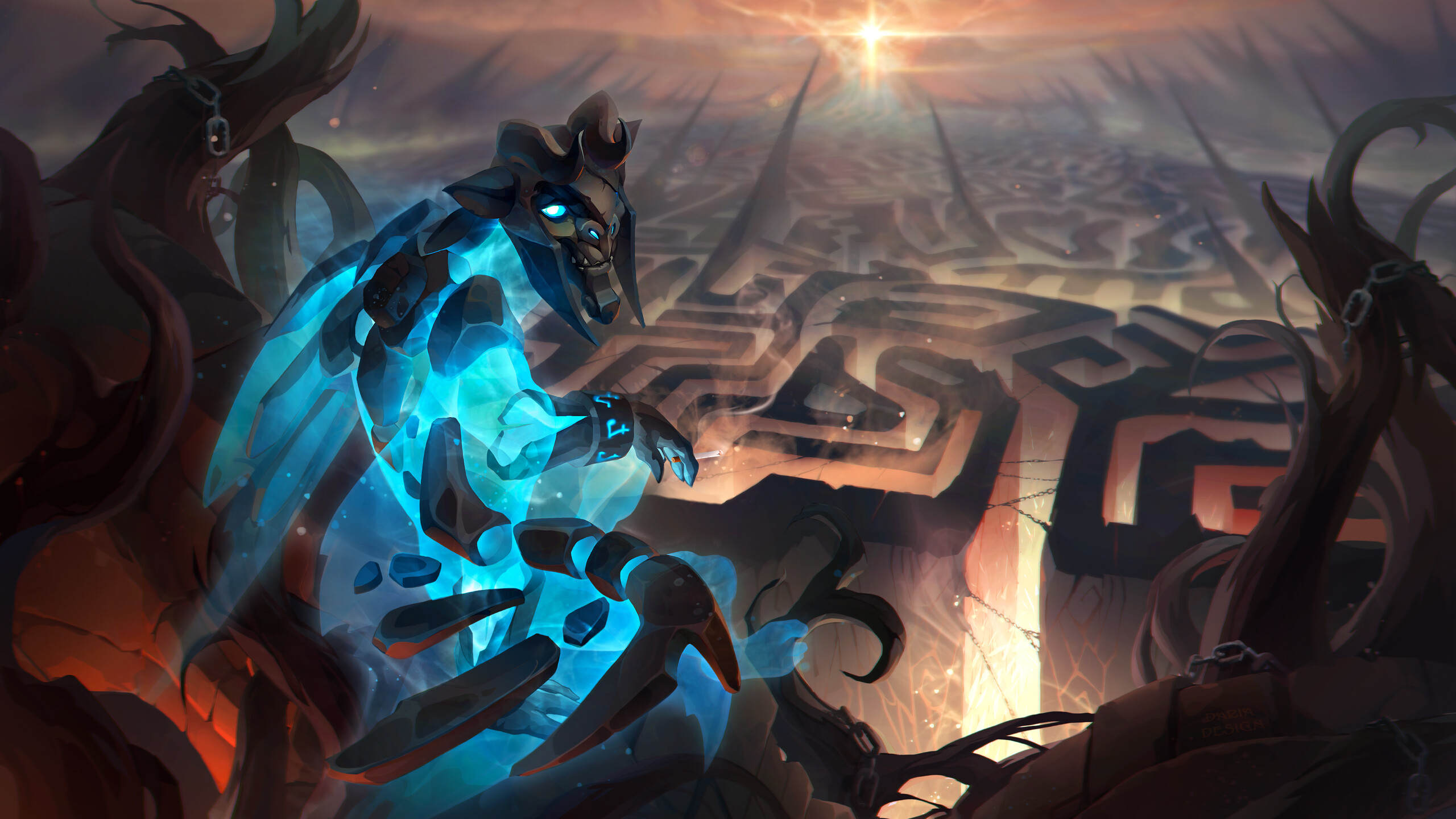 Elemental Hearthstone, Dota 2 Wallpaper, 2560x1440 HD Desktop