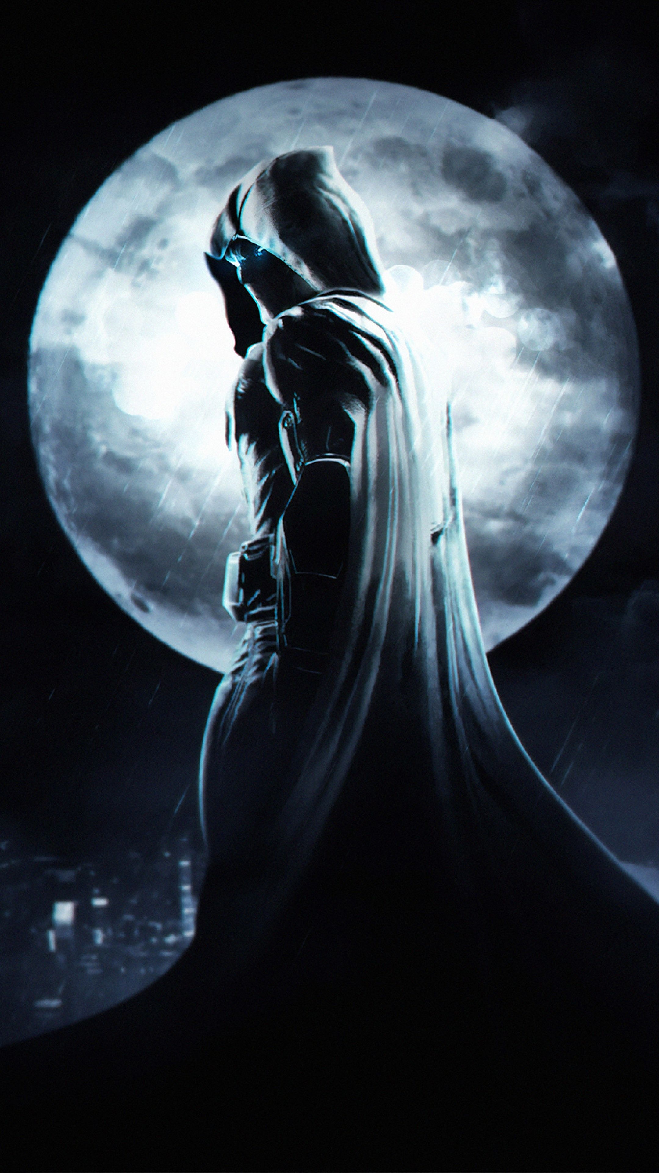 Moon Knight wallpapers, Moon Knight art, Moon Knight illustration, Moon Knight graphic, 2160x3840 4K Phone