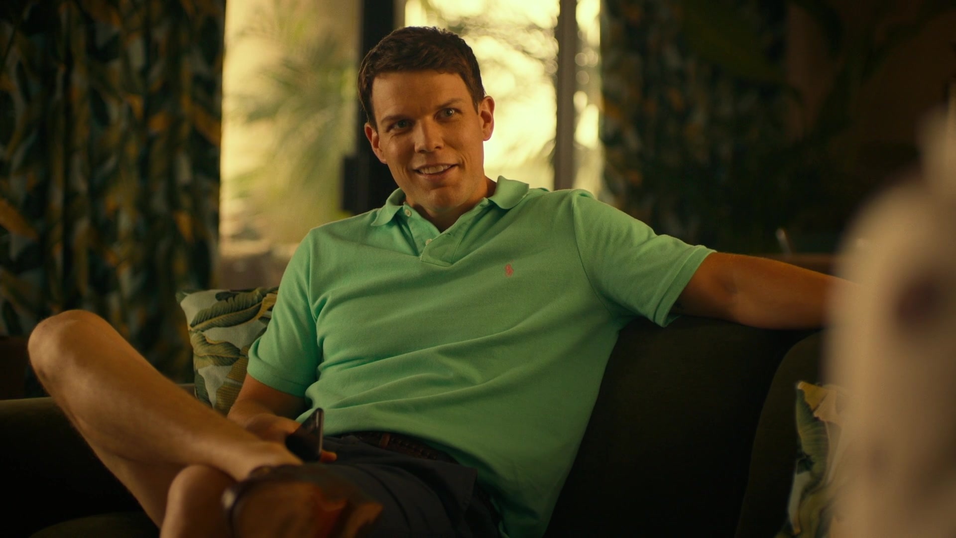 Jake Lacy, Ralph Lauren, Green polo shirt, The White Lotus, 1920x1080 Full HD Desktop