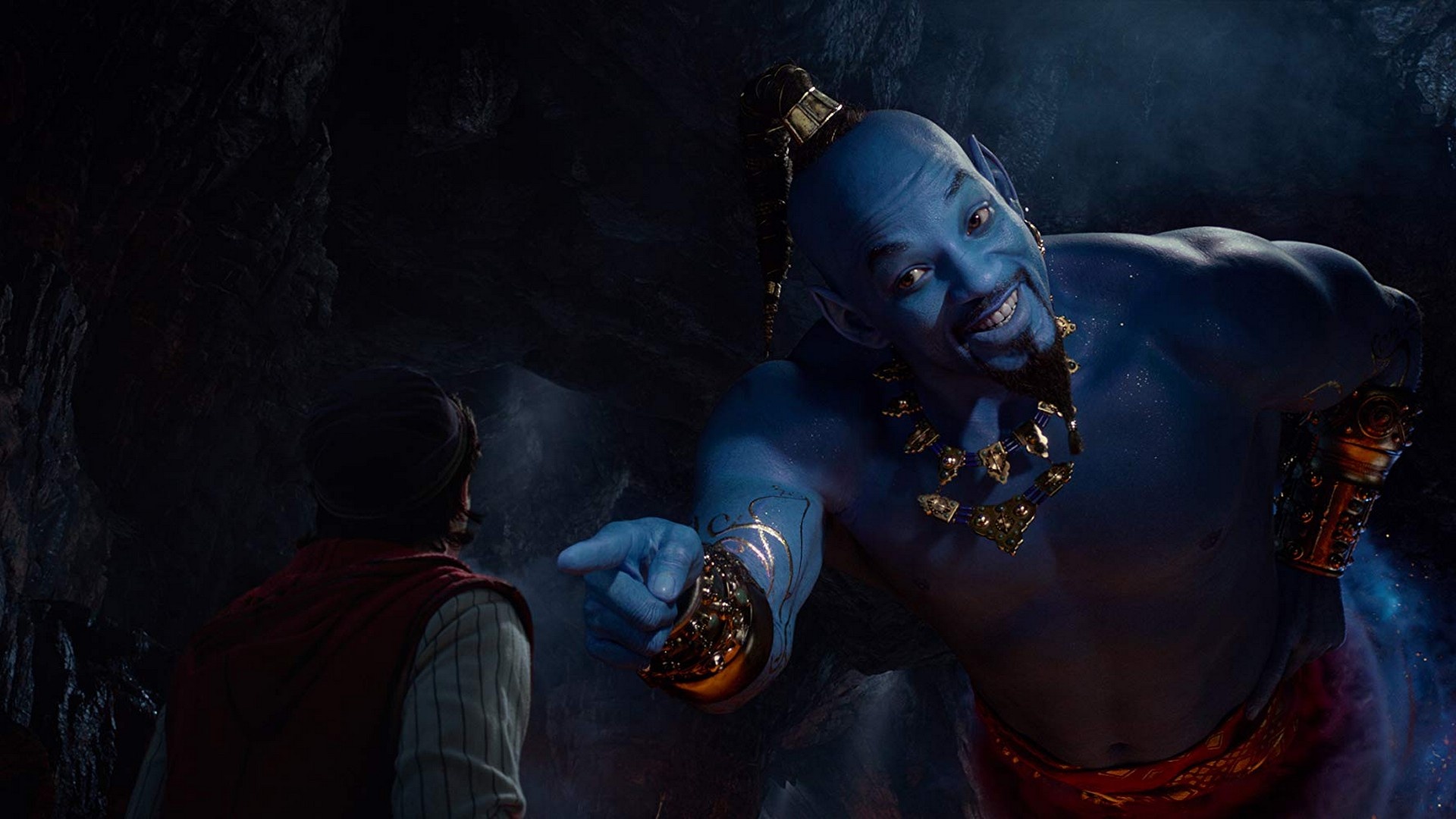 Will Smith, Aladdin 2019, Wallpaper HD, 1920x1080 Full HD Desktop