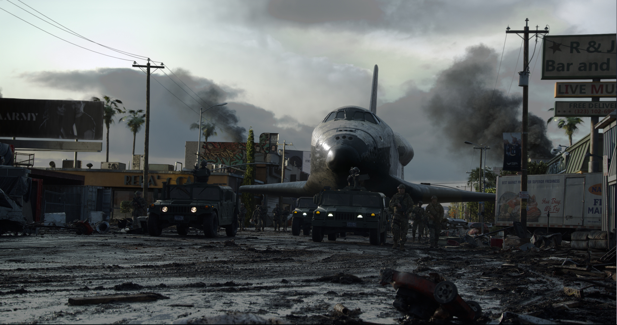 Moonfall, Sci-fi film, Roland Emmerich, 2050x1080 HD Desktop