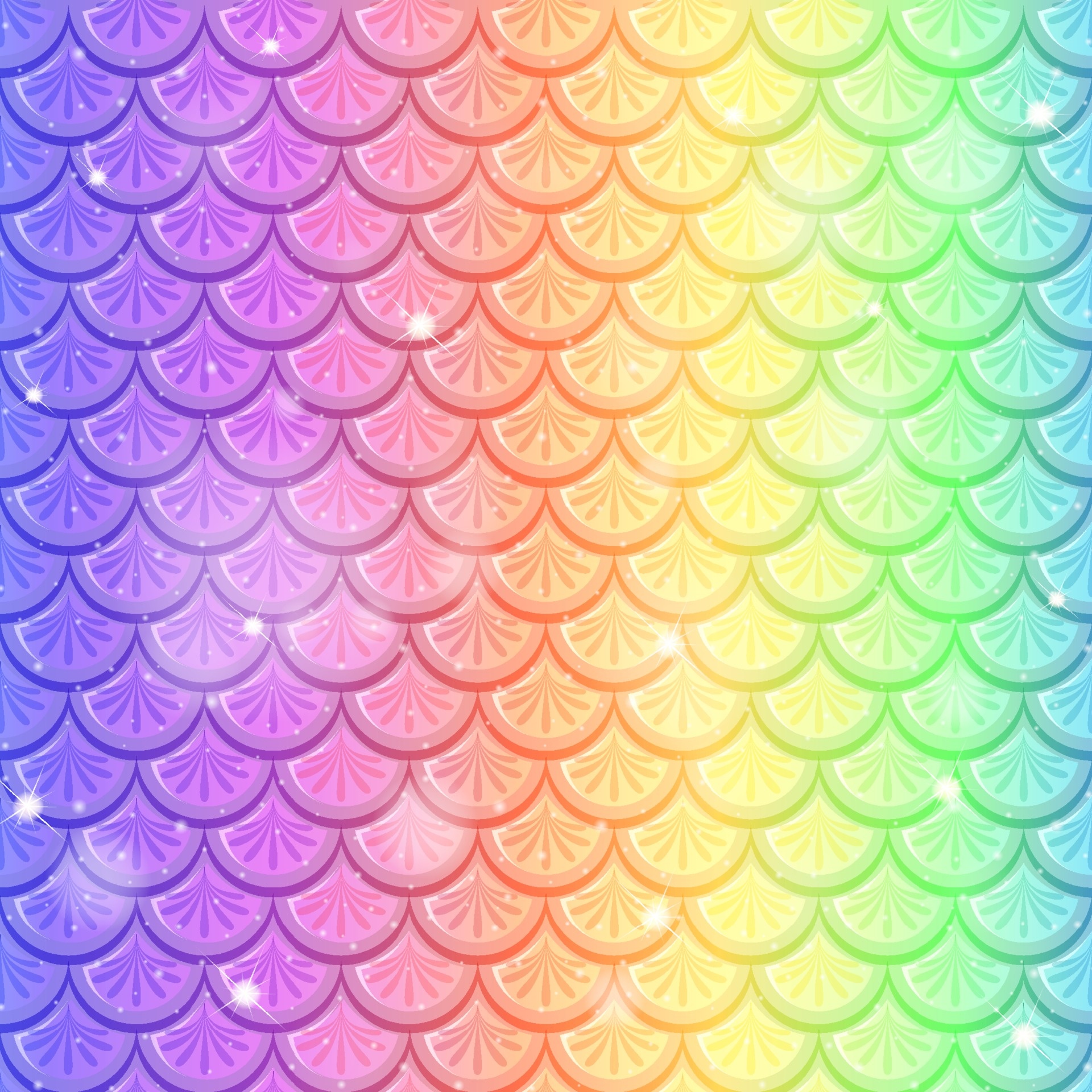 Mermaid wallpaper, Vector art, Creative graphics, Free download, 1920x1920 HD Phone