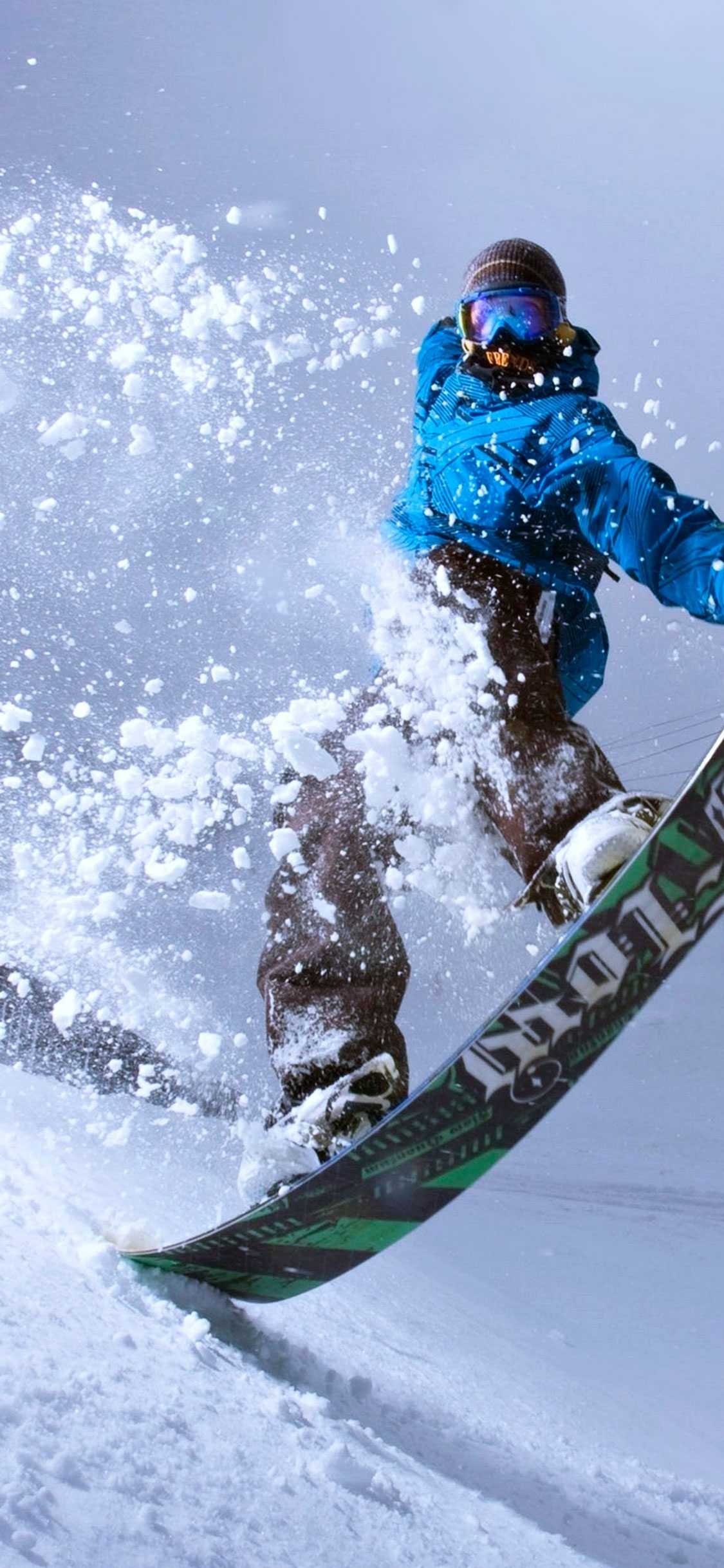 Snowboarding wallpaper for iPhone, Winter sports visuals, Phone wallpaper inspiration, Action-packed images, 1130x2440 HD Phone
