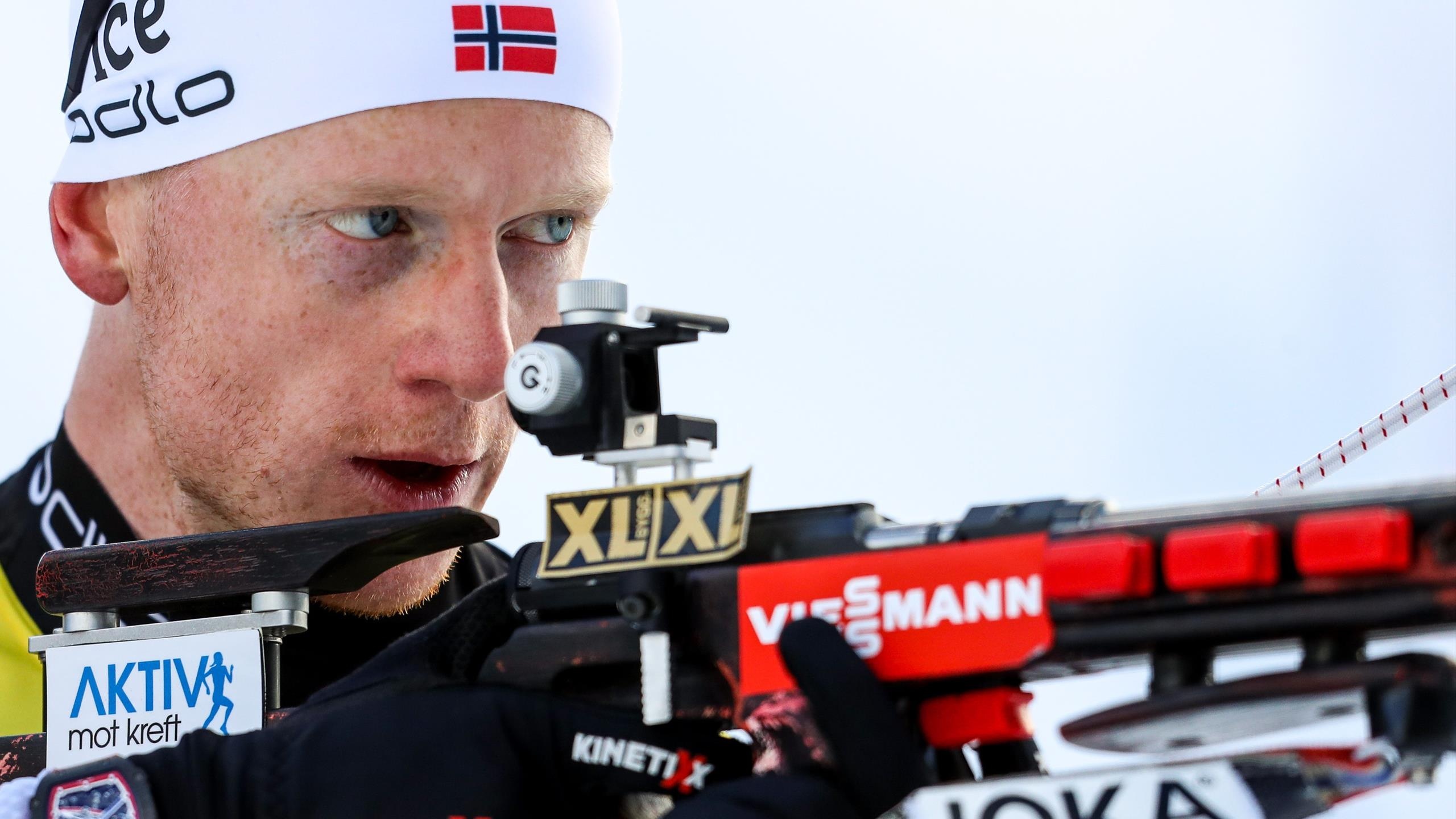 Johannes Thingnes Bo, Verfolgung in Hochfilzen, Fehlerfrei, Sieg, 2560x1440 HD Desktop