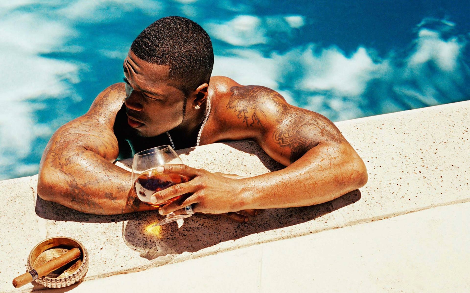 50 Cent, Curtis Jackson, Gangsta rapper, HD desktop mobile backgrounds, 1920x1200 HD Desktop