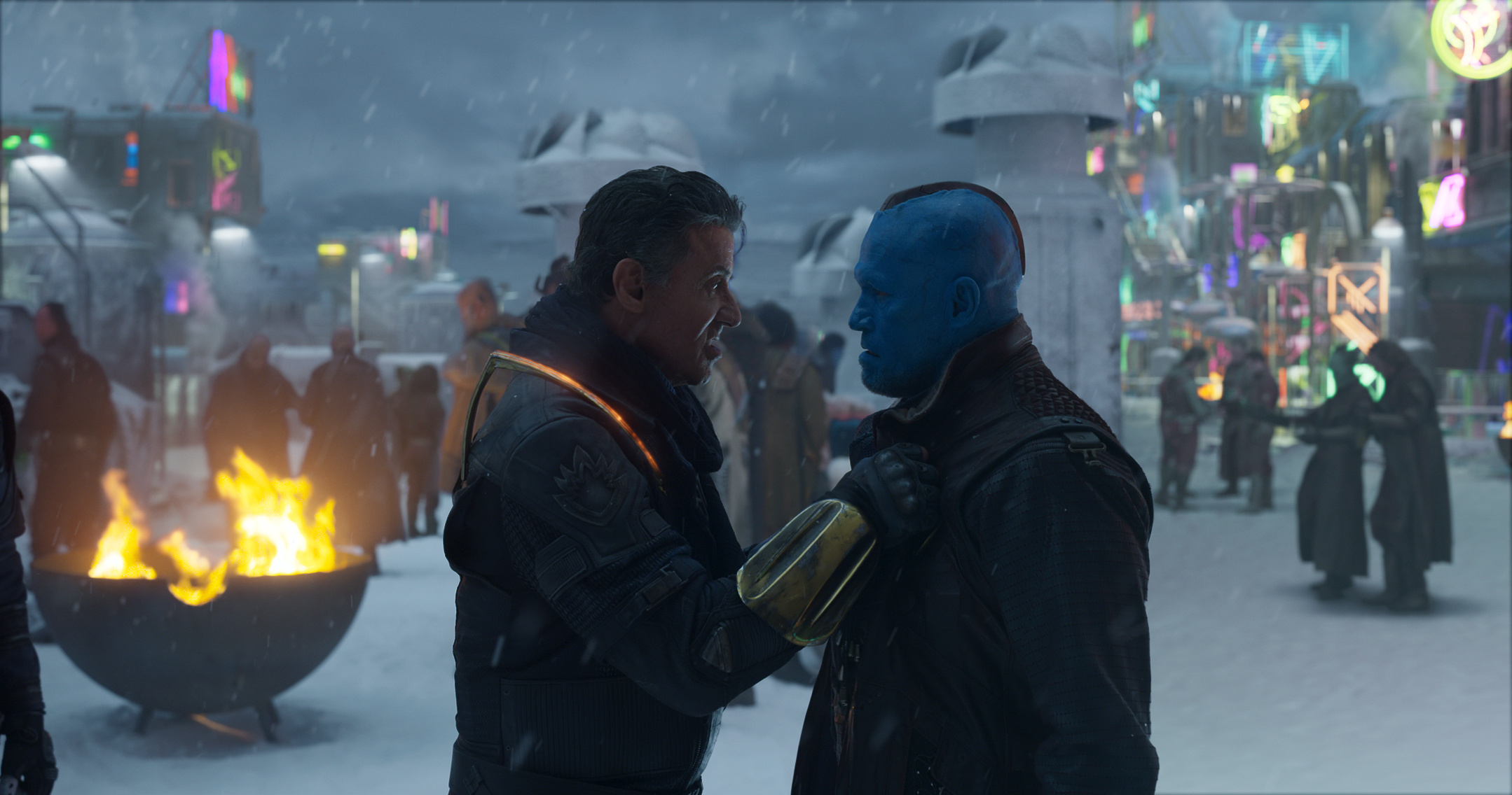 Michael Rooker, Yondu Udonta, Vol 2 wallpaper, Sylvester Stallone, 2160x1140 HD Desktop