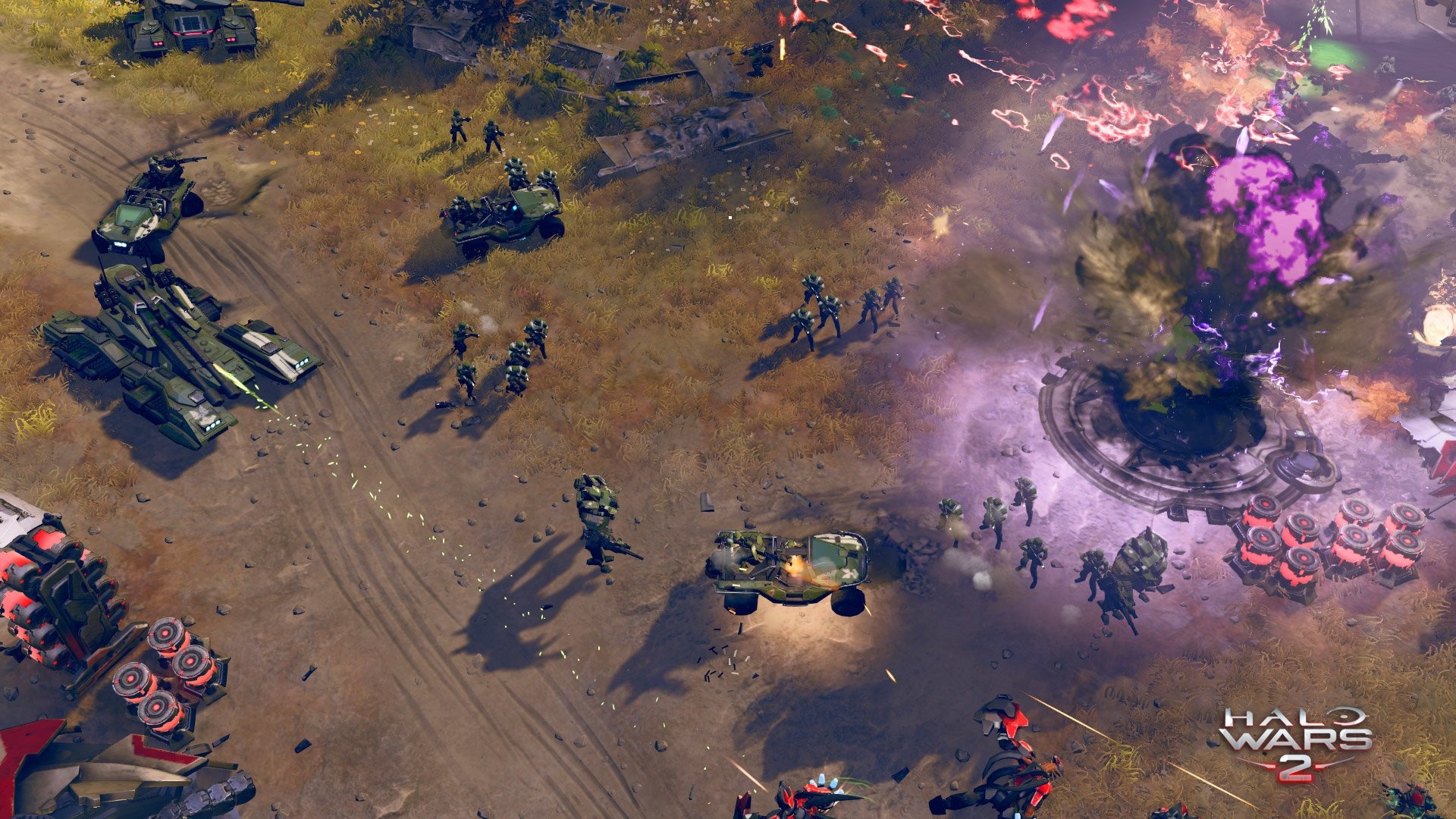 Halo Wars 2, HD wallpaper, Background image, Intense gameplay, 1920x1080 Full HD Desktop