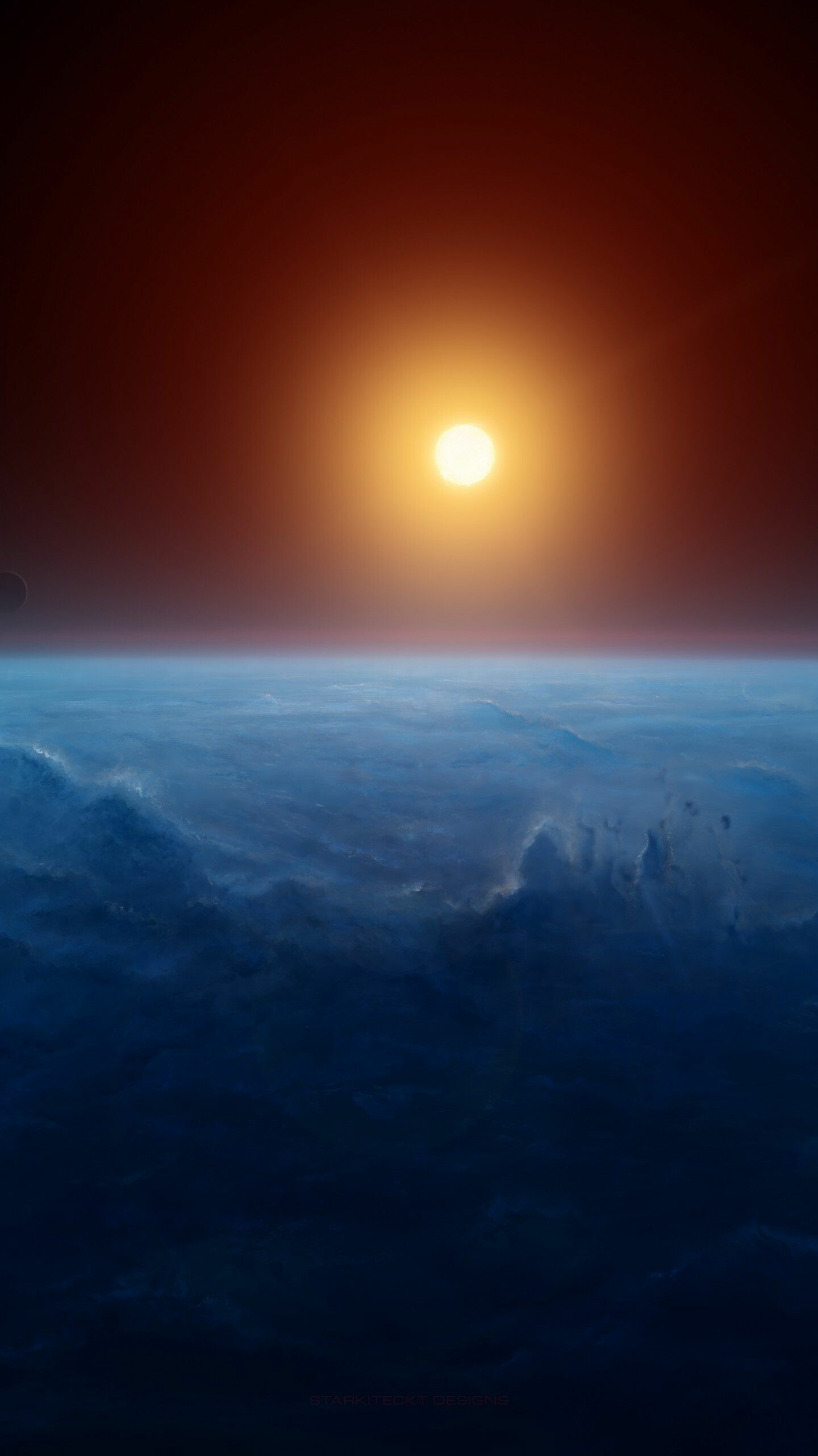 Sunlight's glow, Serene landscapes, Breathtaking views, Nature's tranquility, 1440x2560 HD Phone