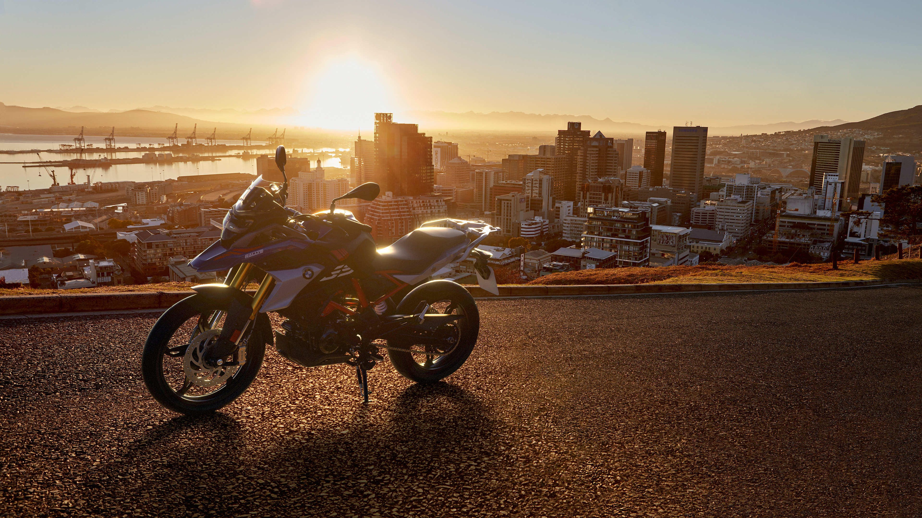 BMW G 310 GS, Compact adventure bike, 2020 model, Off-road capabilities, 3840x2160 4K Desktop