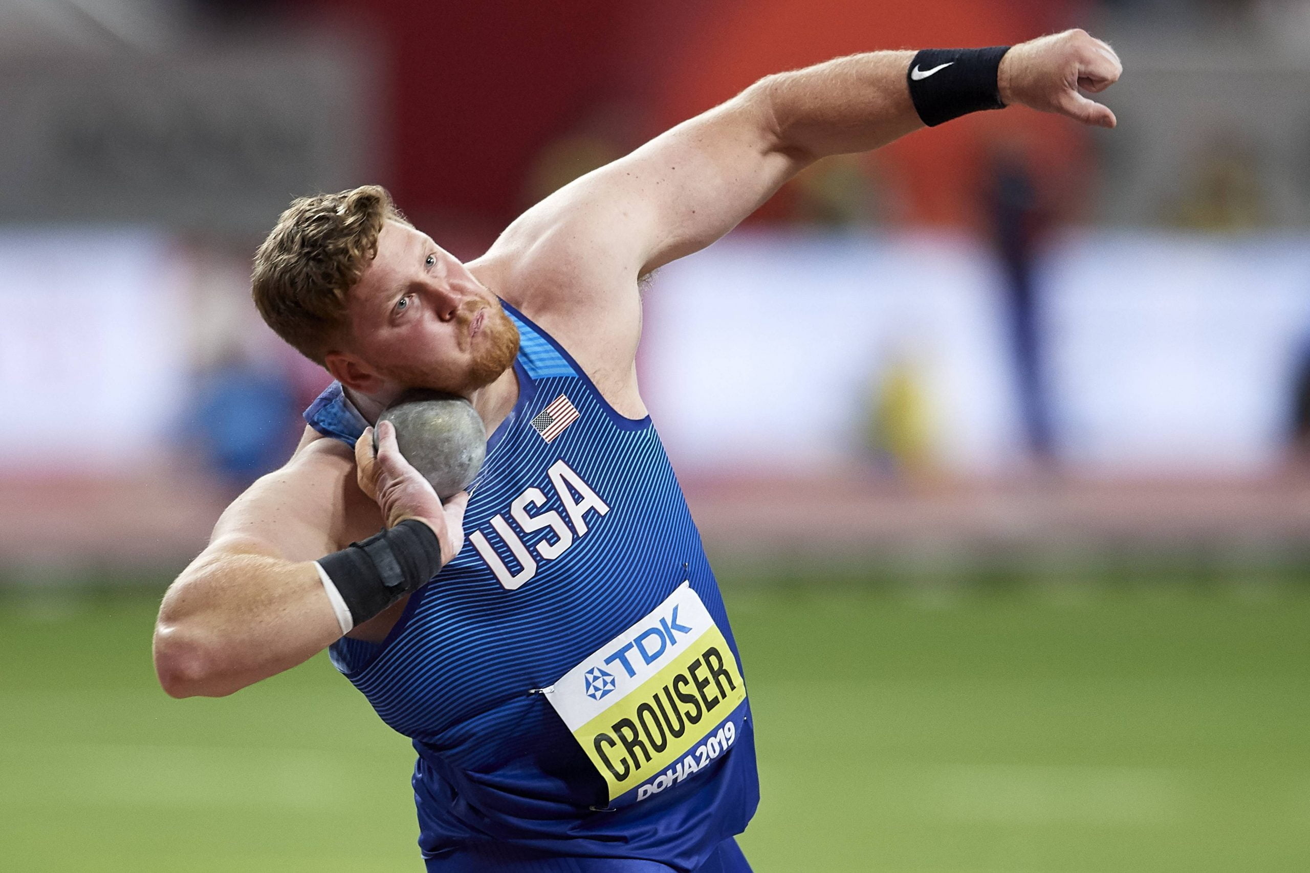 Ryan Crouser, Image downloads, Impressive athlete, Shot put champion, 2560x1710 HD Desktop