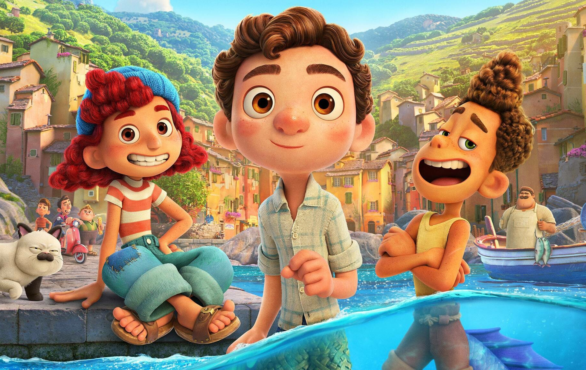 Luca animation, Pixar Luca wallpapers, Top free backgrounds, 2030x1280 HD Desktop