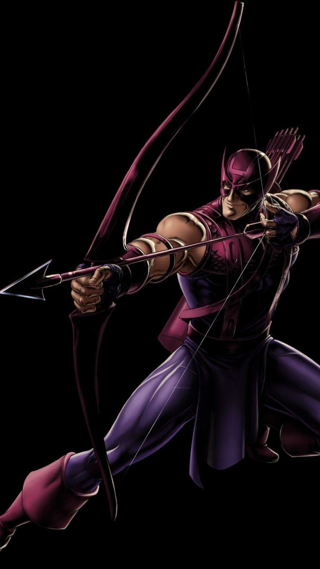 Hawkeye (Marvel), iPhone wallpapers, Fan-created designs, Comic book art, 1250x2210 HD Phone