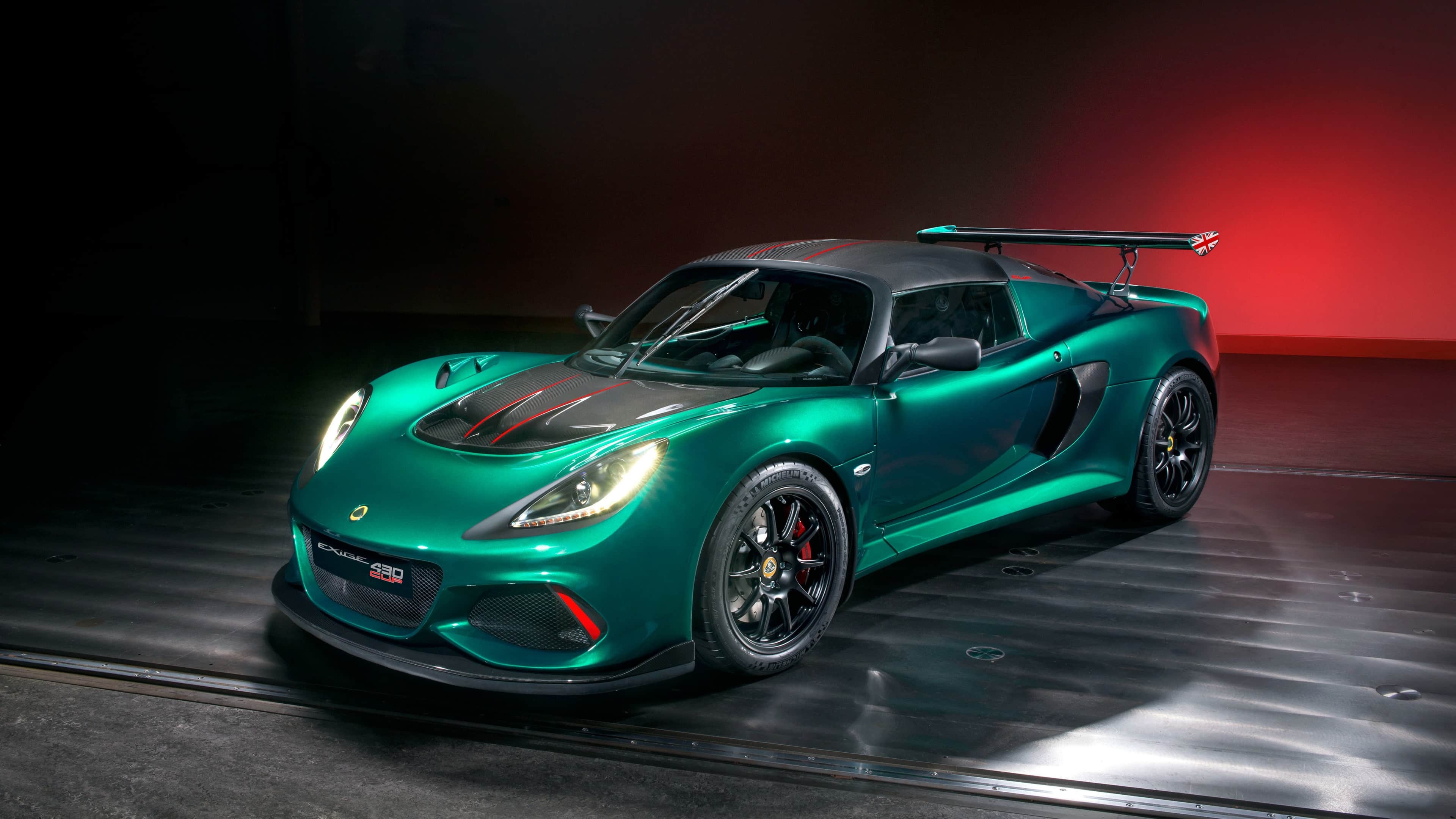 Exige Cup 430 Side View, Lotus Cars Wallpaper, 3840x2160 4K Desktop