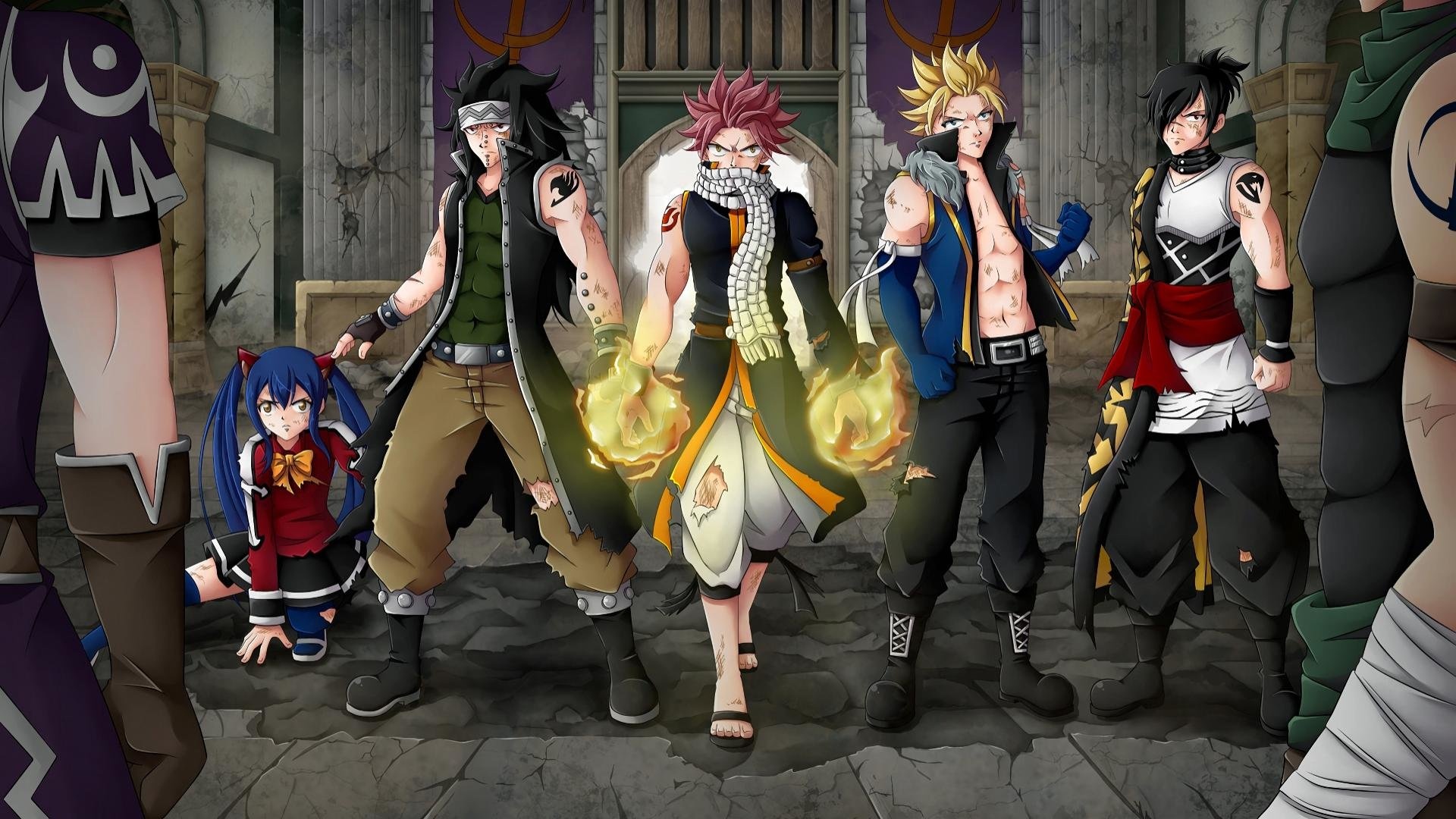 Gajeel Redfox wallpapers, Full HD 1080p, Desktop backgrounds, Anime, 1920x1080 Full HD Desktop