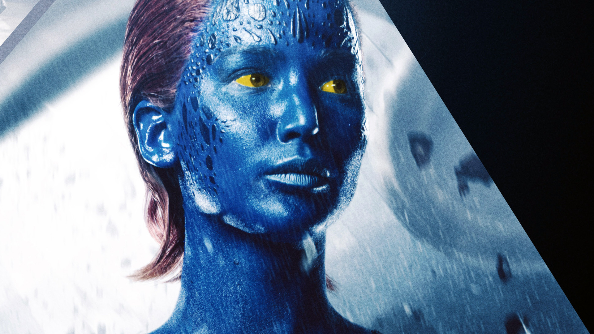 Jennifer Lawrence, Mystique character, HD wallpaper, Rebecca Romijn, 1920x1080 Full HD Desktop