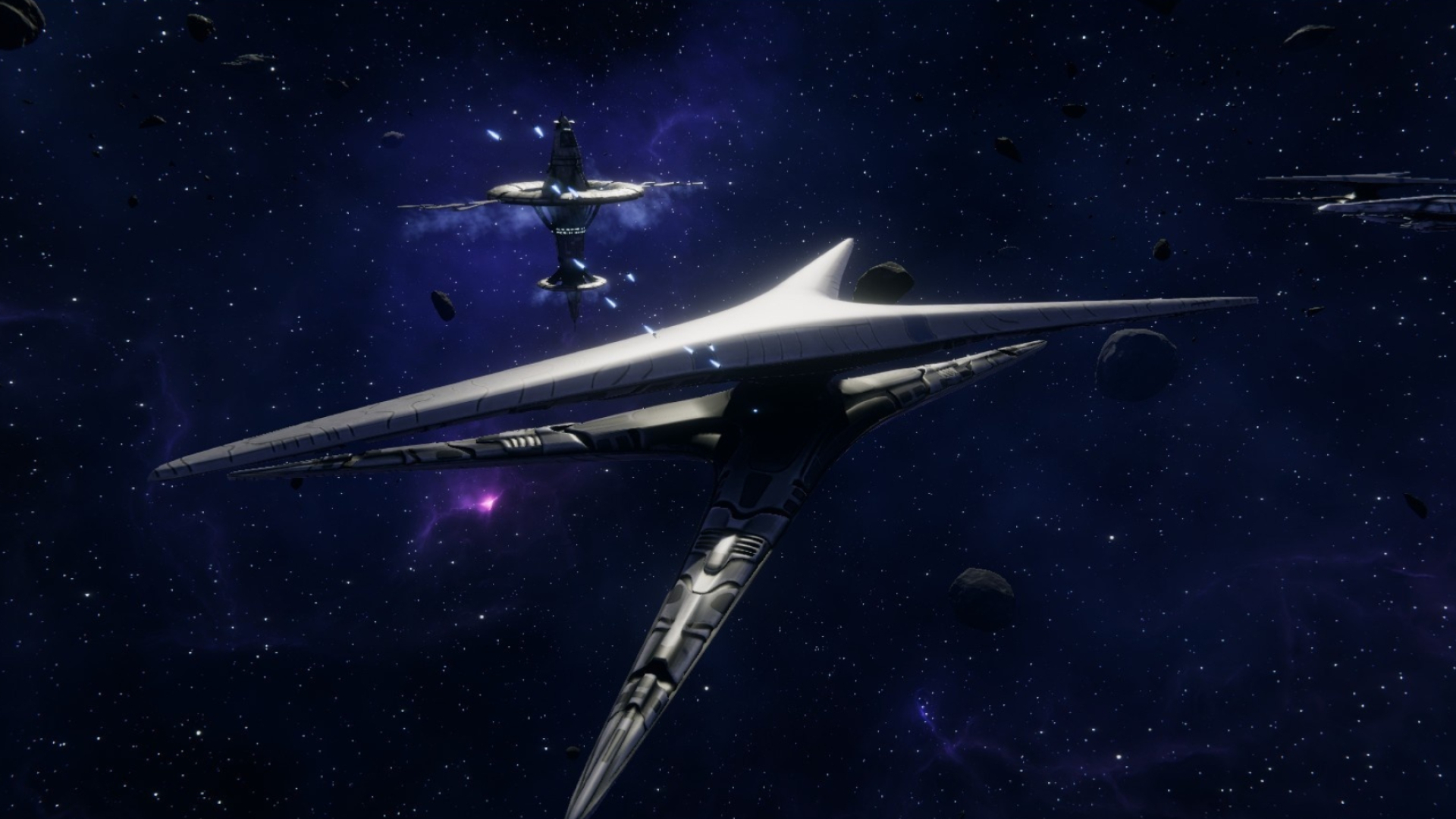 Battlestar Galactica, Deadlock game, Space warfare, Steam, 1920x1080 Full HD Desktop