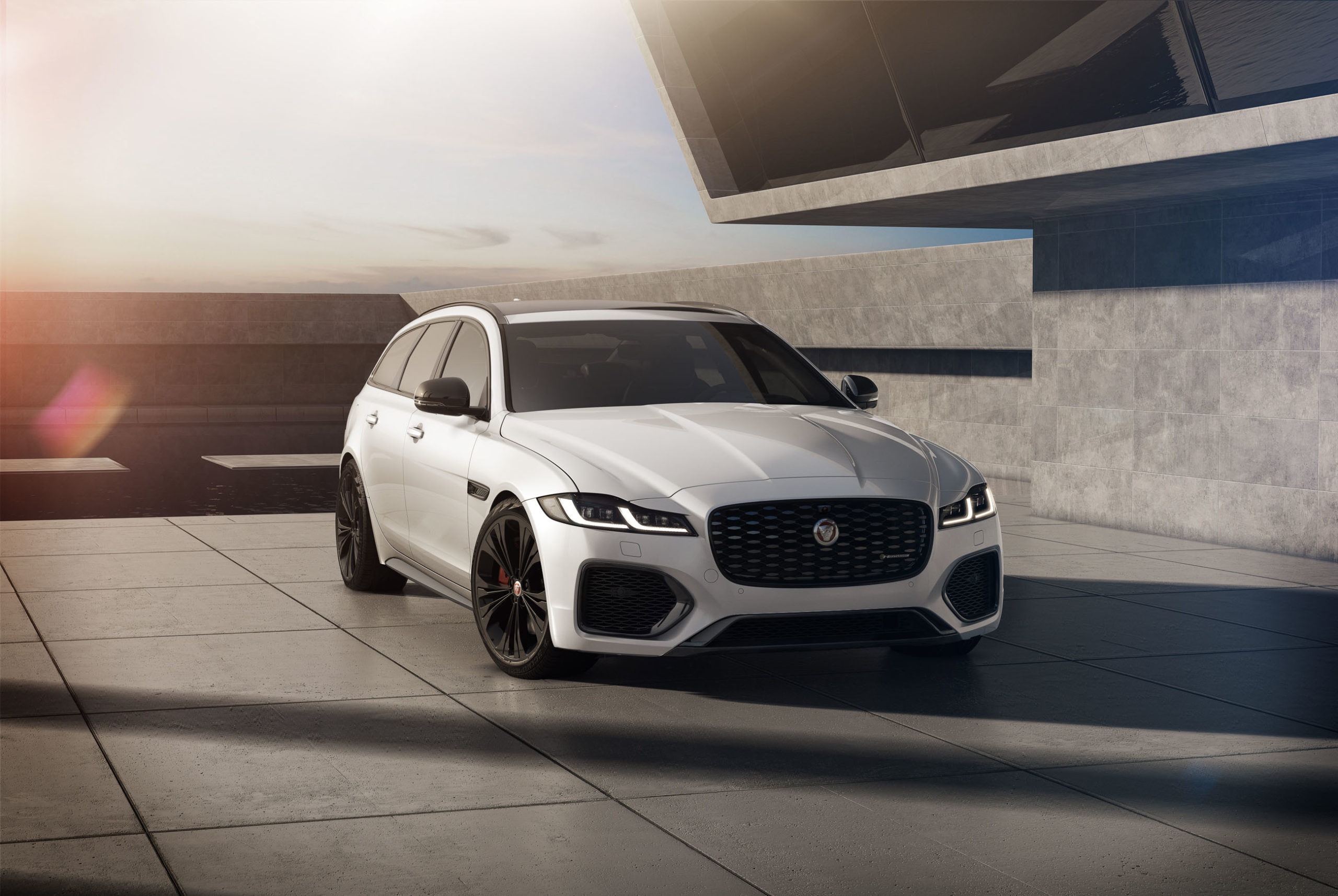 Jaguar XF, Dynamic black beauty, Refined style, Automotive masterpiece, 2560x1720 HD Desktop