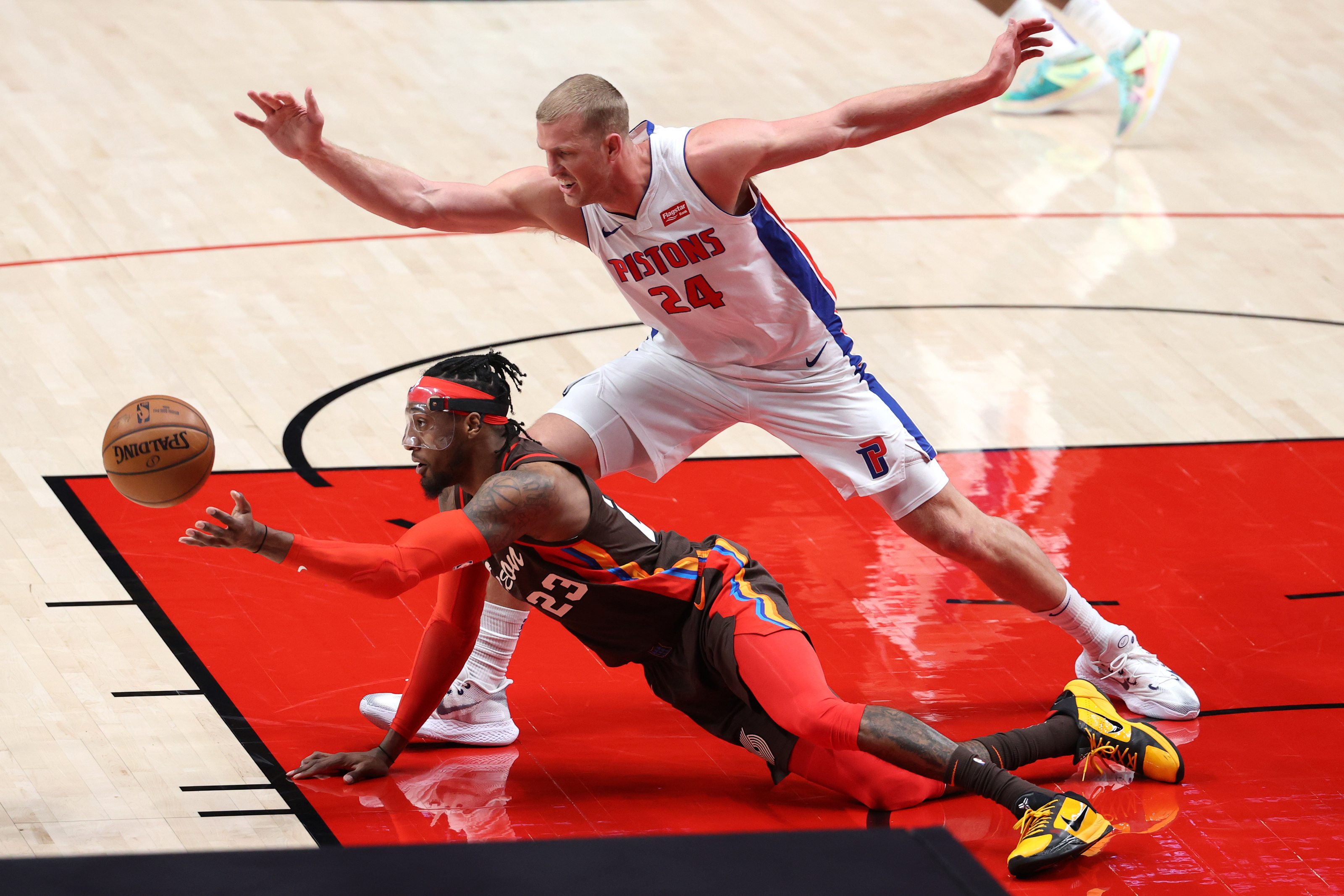 Mason Plumlee, Detroit Pistons, 2021-22 season, Impact, 3200x2140 HD Desktop