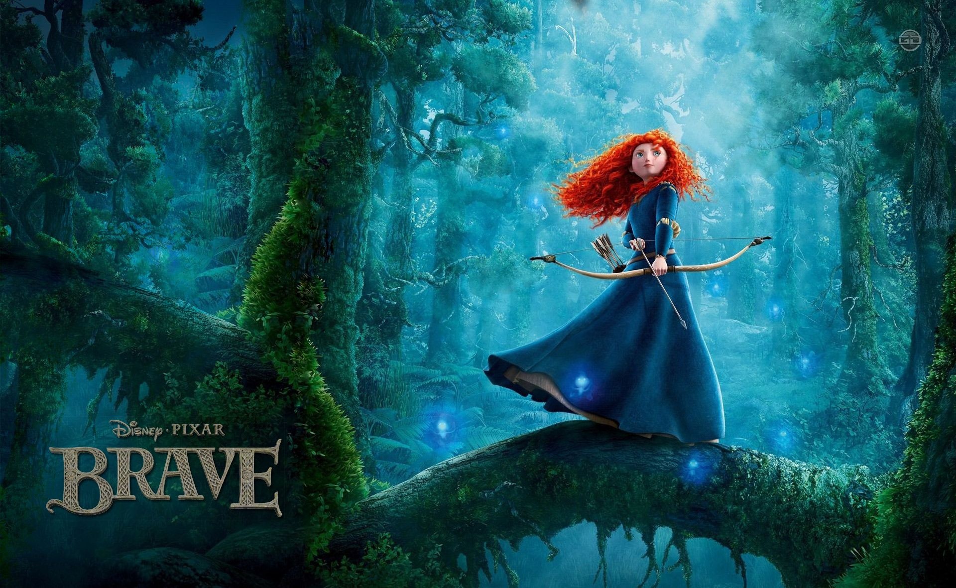 Princess Merida, Brave, Animation, Disney, 1920x1190 HD Desktop