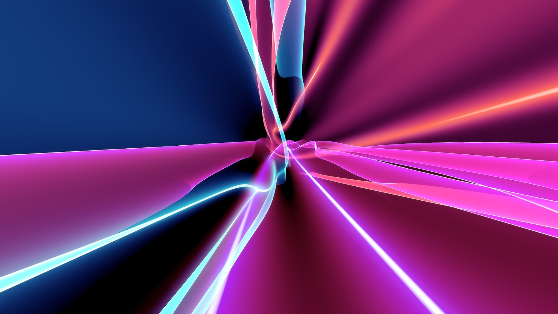 Purple violet neon abstract, Symmetrical graphic design, Vibrant and mesmerizing, Eye-catching wallpaper, 1920x1080 Full HD Desktop