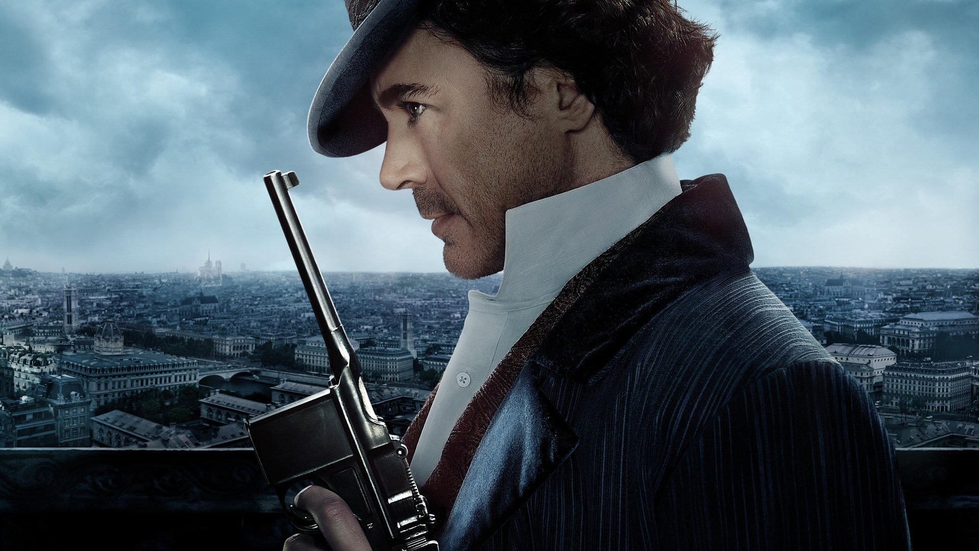 Sherlock Holmes: A Game of Shadows HD wallpaper, Detective adventure, Robert Downey Jr., Action-packed, 1920x1080 Full HD Desktop
