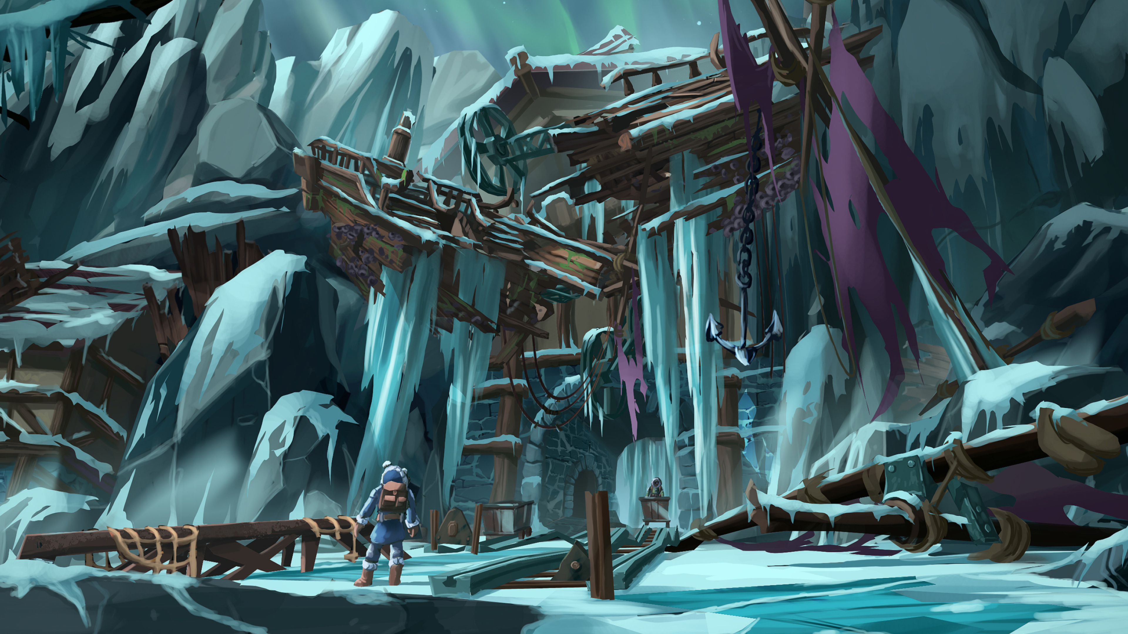 Crossroads dilemma, Impressive concept art, CGSociety creation, Gaming inspiration, 3840x2160 4K Desktop